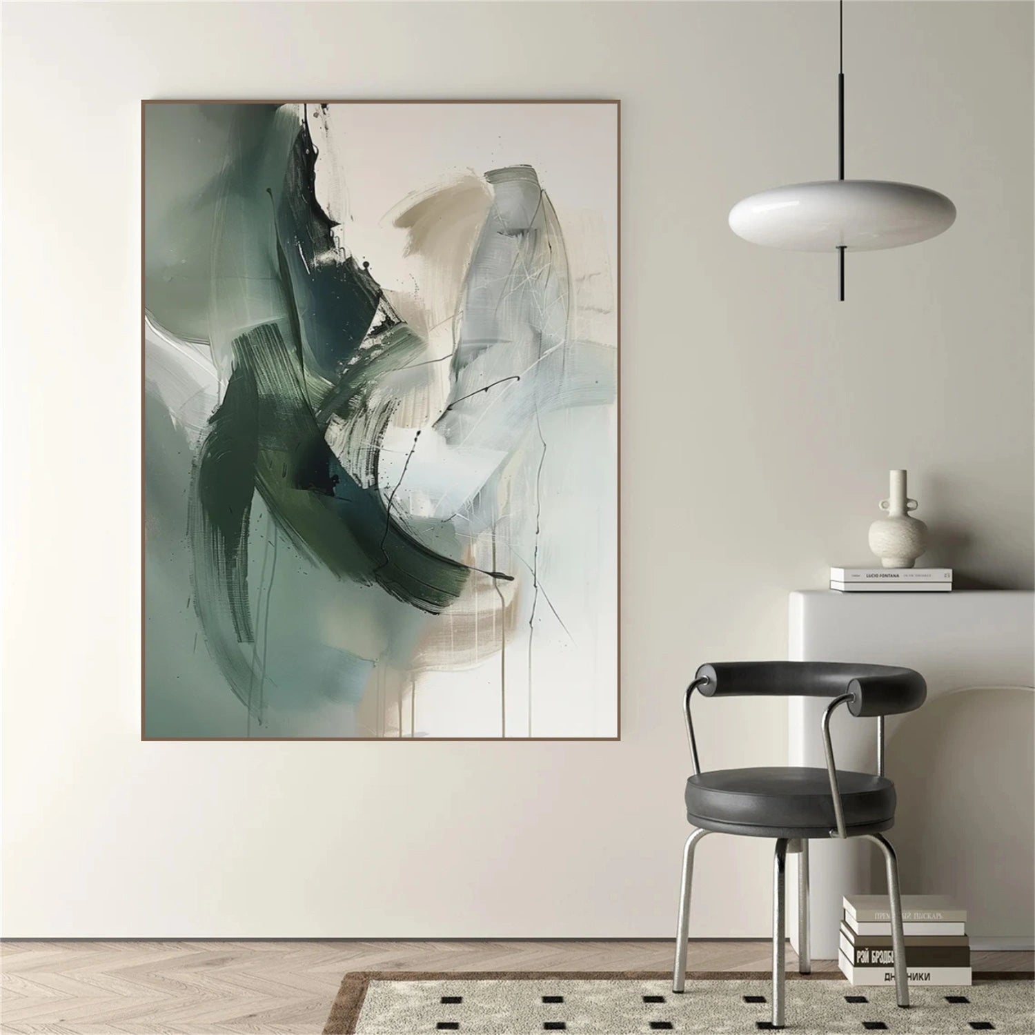 Abstract Canvas Wall Art #AP305