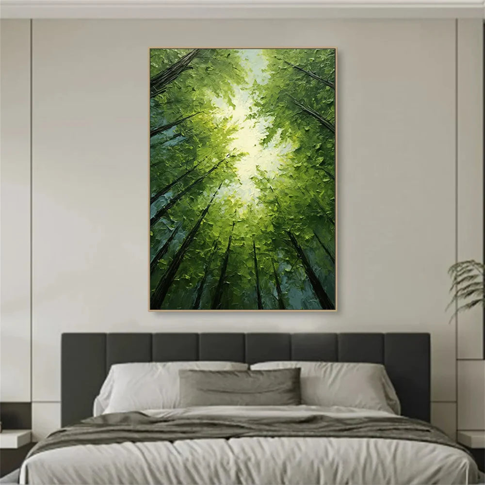 Tree Textured Painting Canvas #TP017
