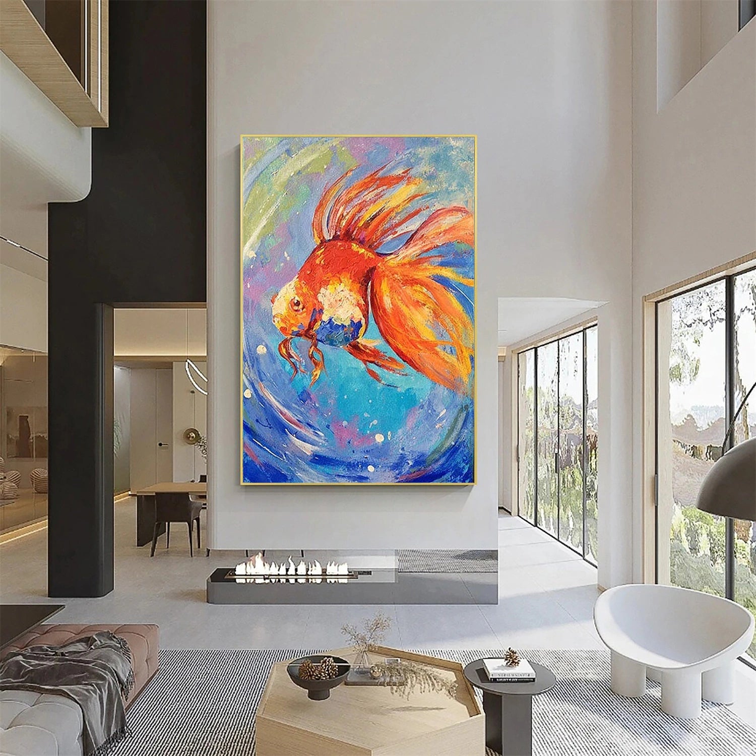 Abstract Animal Wall Art #AC109