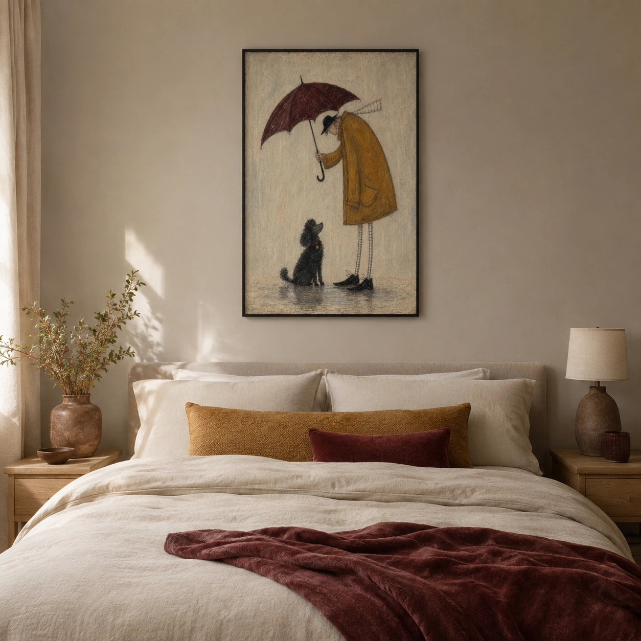 Abstract Portrait Canvas Art #AE162
