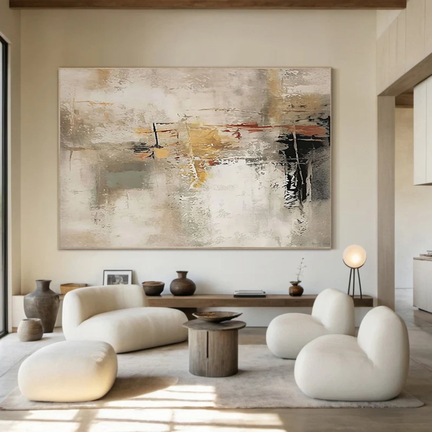 Abstract Canvas Wall Art #AP329