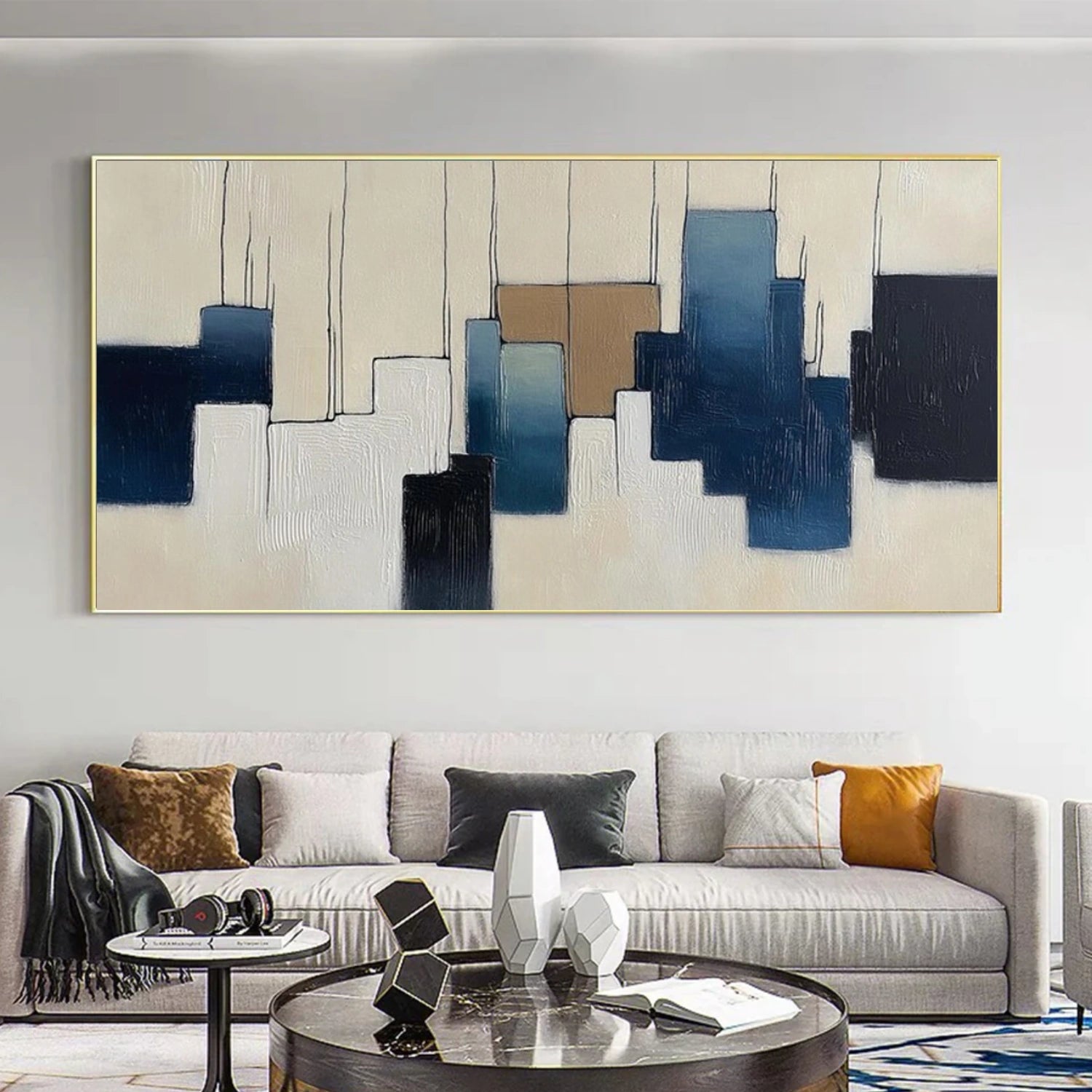 Abstract Textured Wall Art #AT131