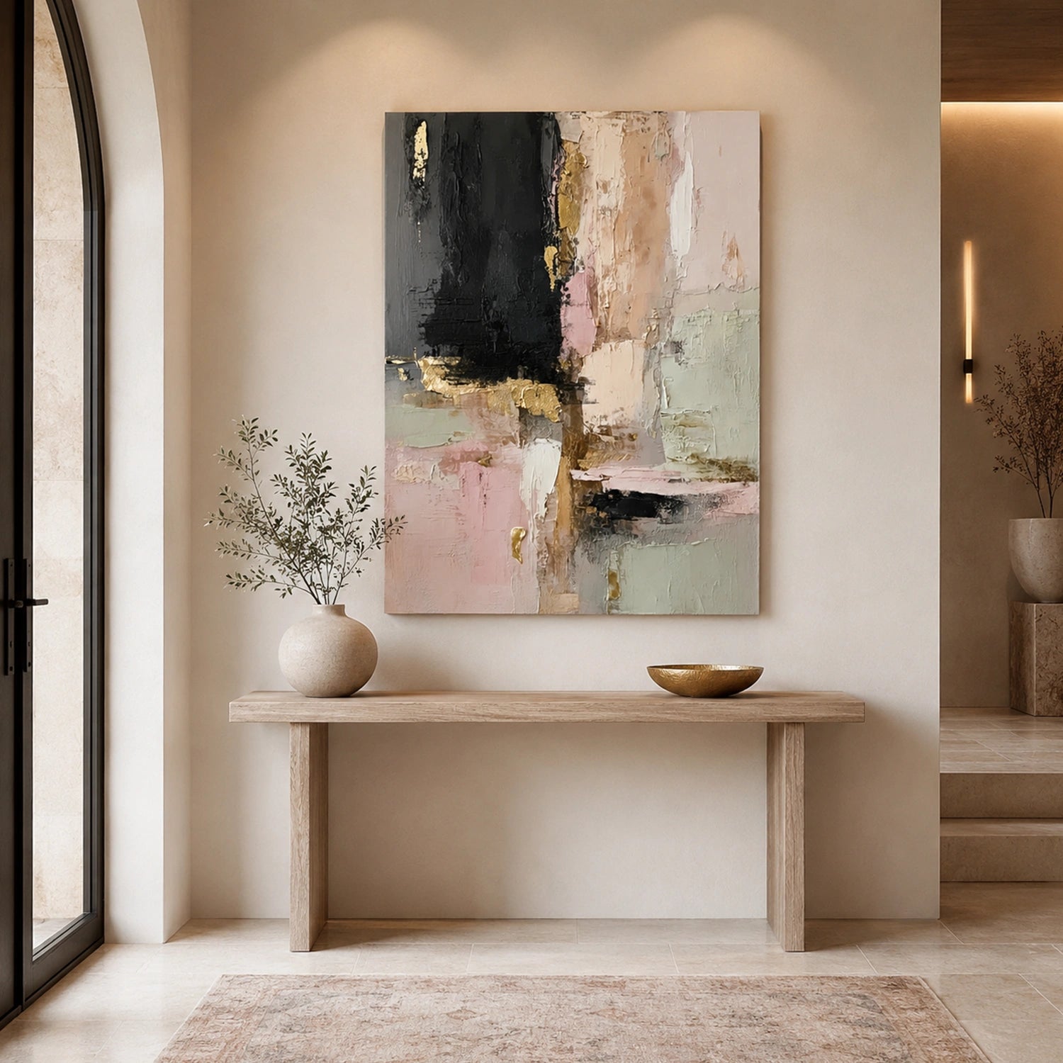 Abstract Textured Wall Art #AT168