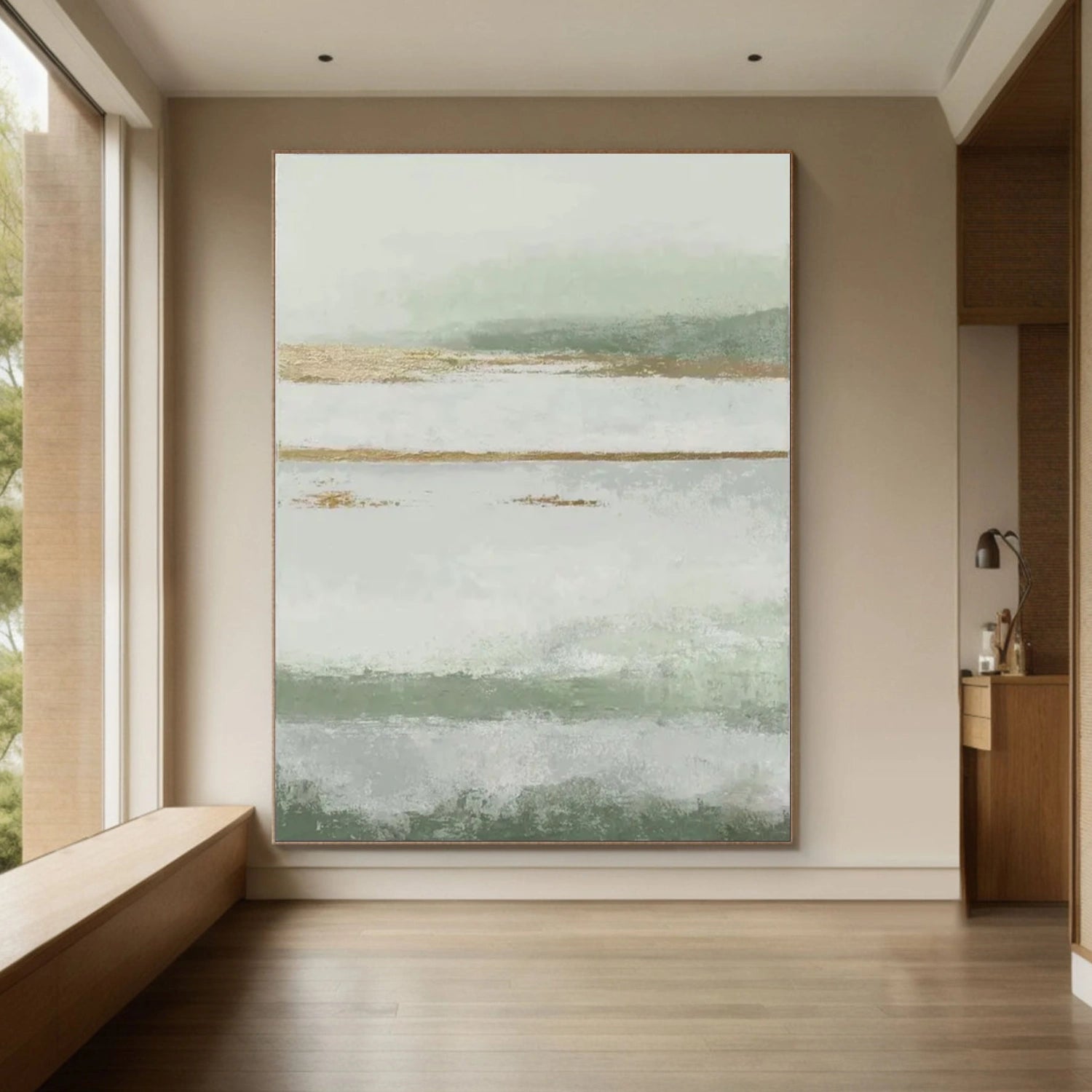 Abstract Canvas Wall Art #AP313