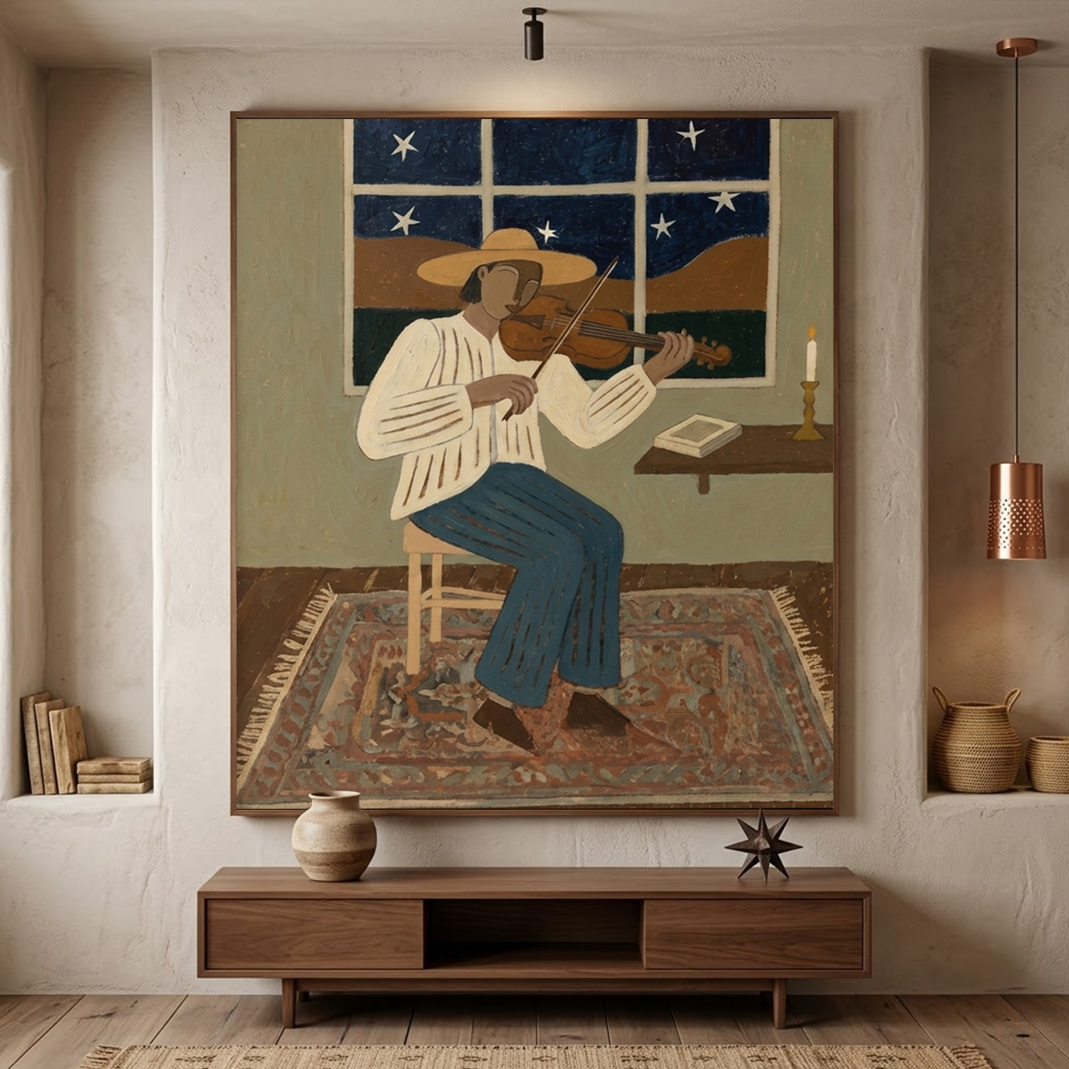 Vintage Americana Art #VT036