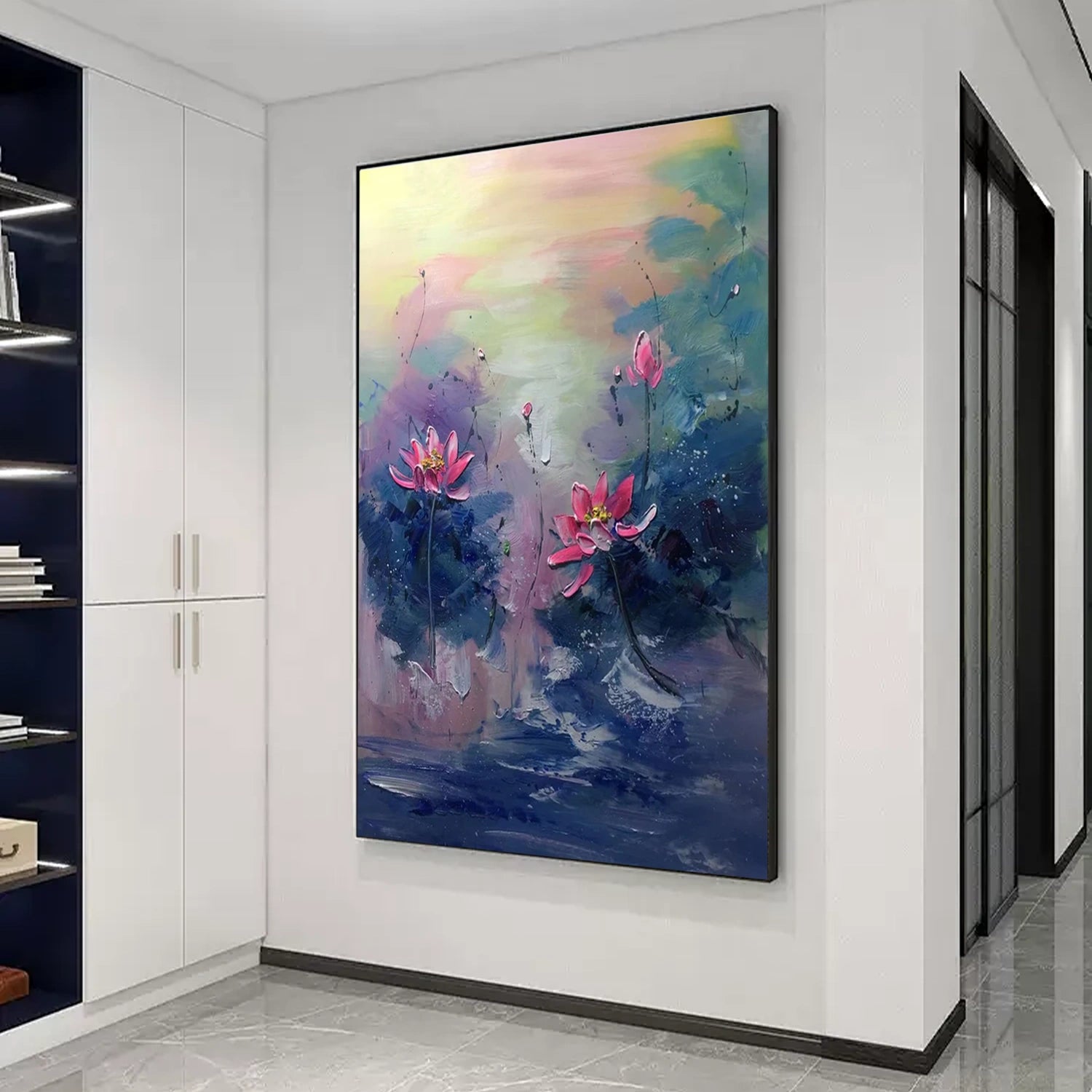 Flower Painting Canvas #FP088