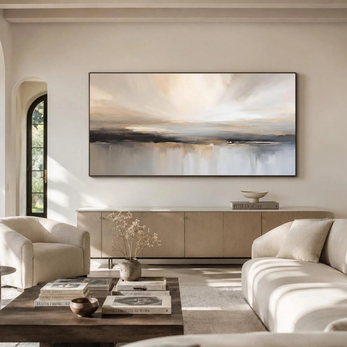 Abstract Canvas Wall Art #AP403