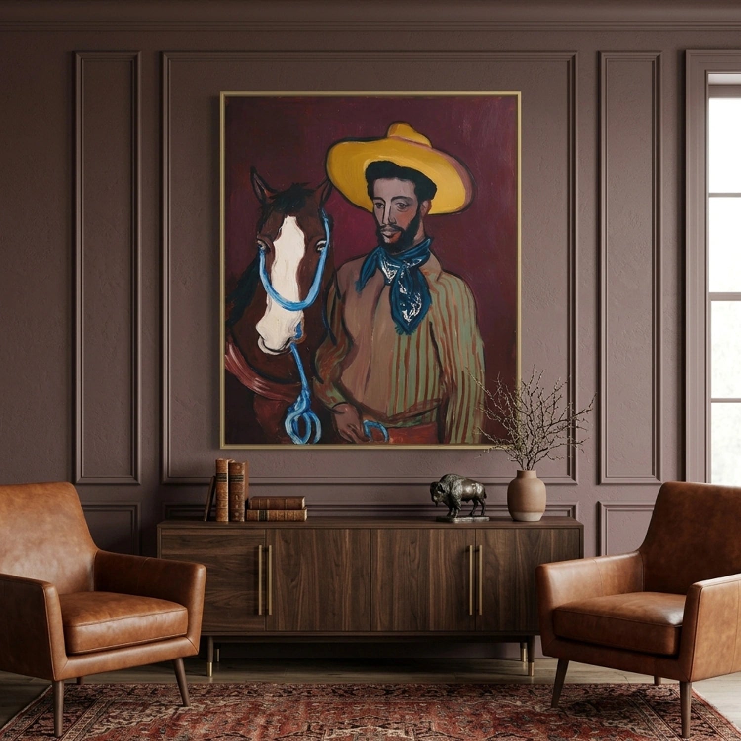 Vintage Americana Art #VT049