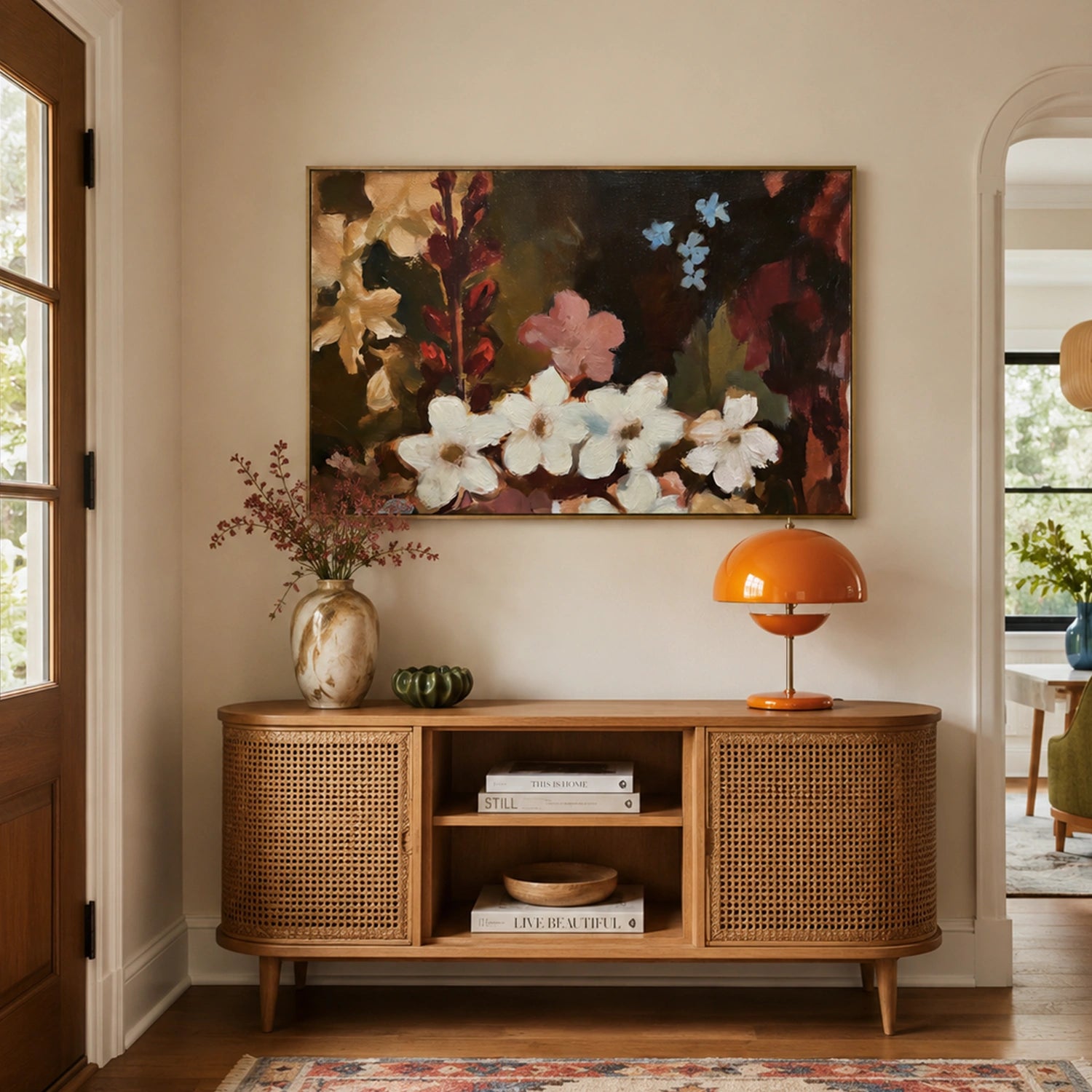 Flower Abstract Wall Art #FP203