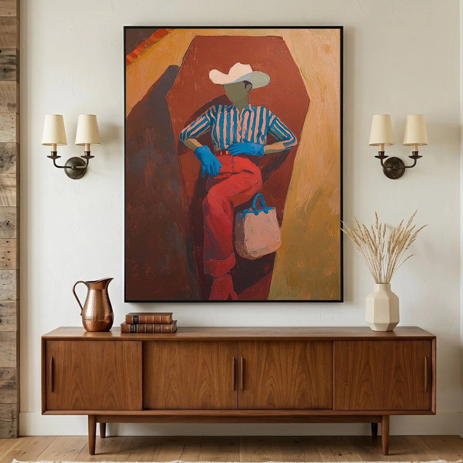Vintage Americana Art #VT055