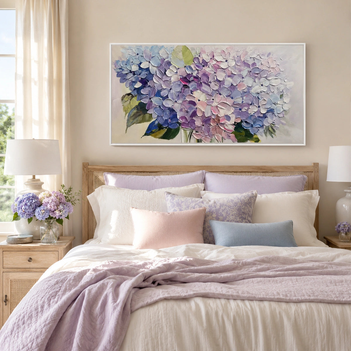 Flower Abstract Textured Wall Art #FP209