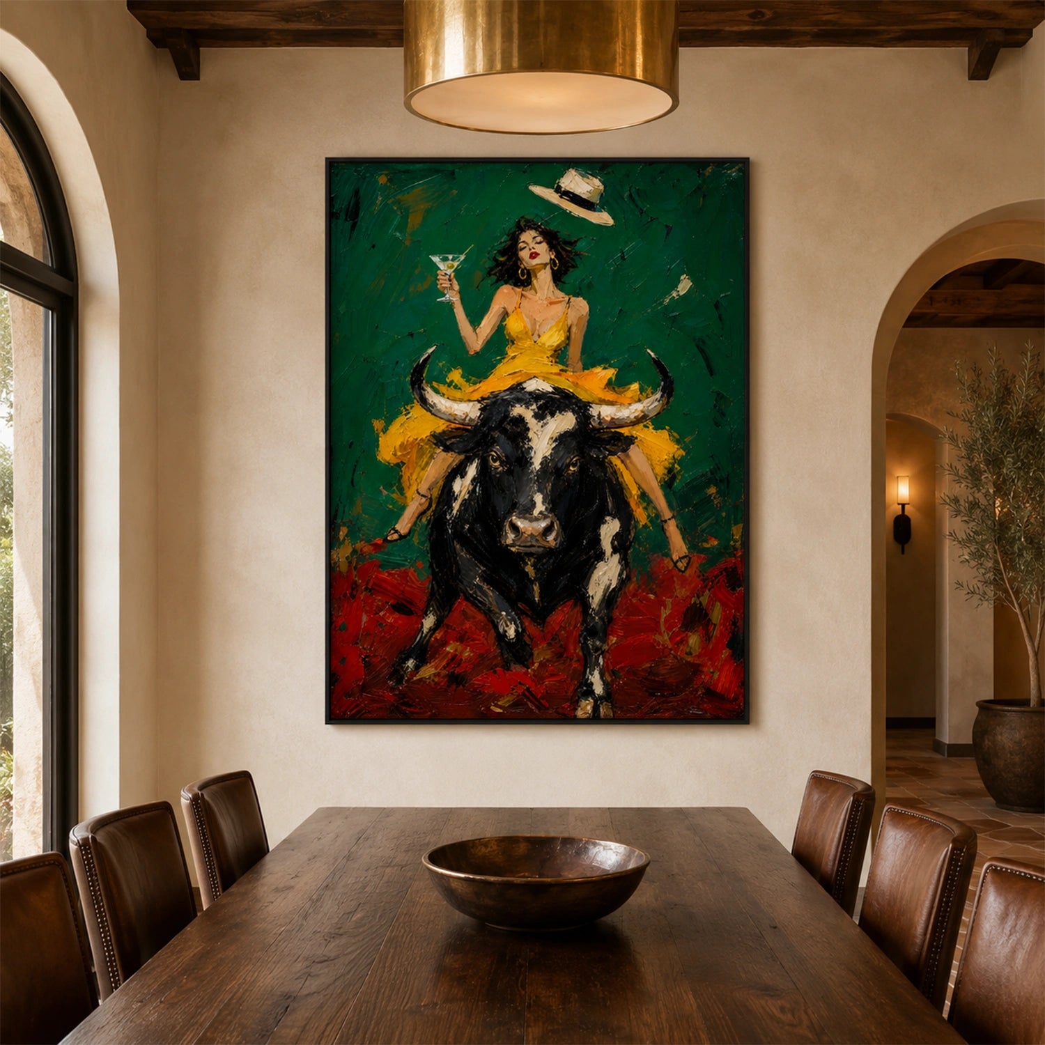 American Western Cowboy Art #VT228
