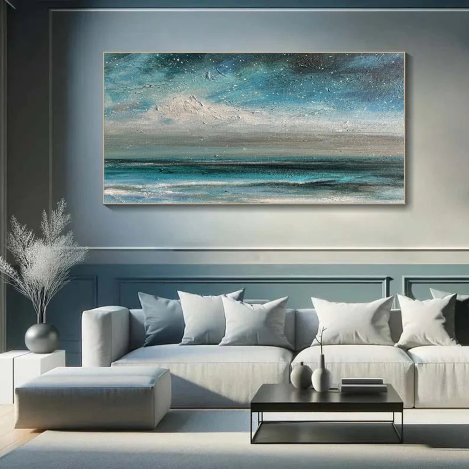 Abstract Canvas Wall Art #AP280