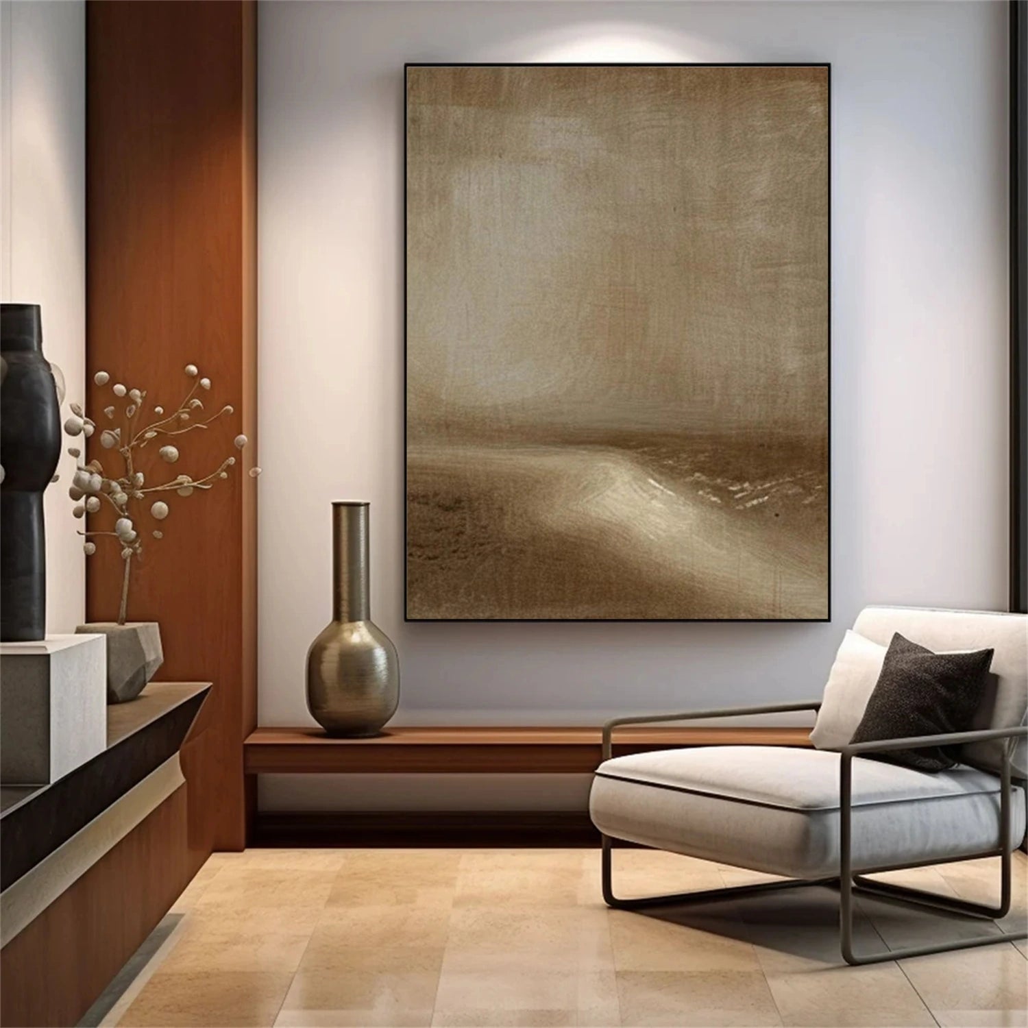 Abstract Canvas Wall Art #AP368
