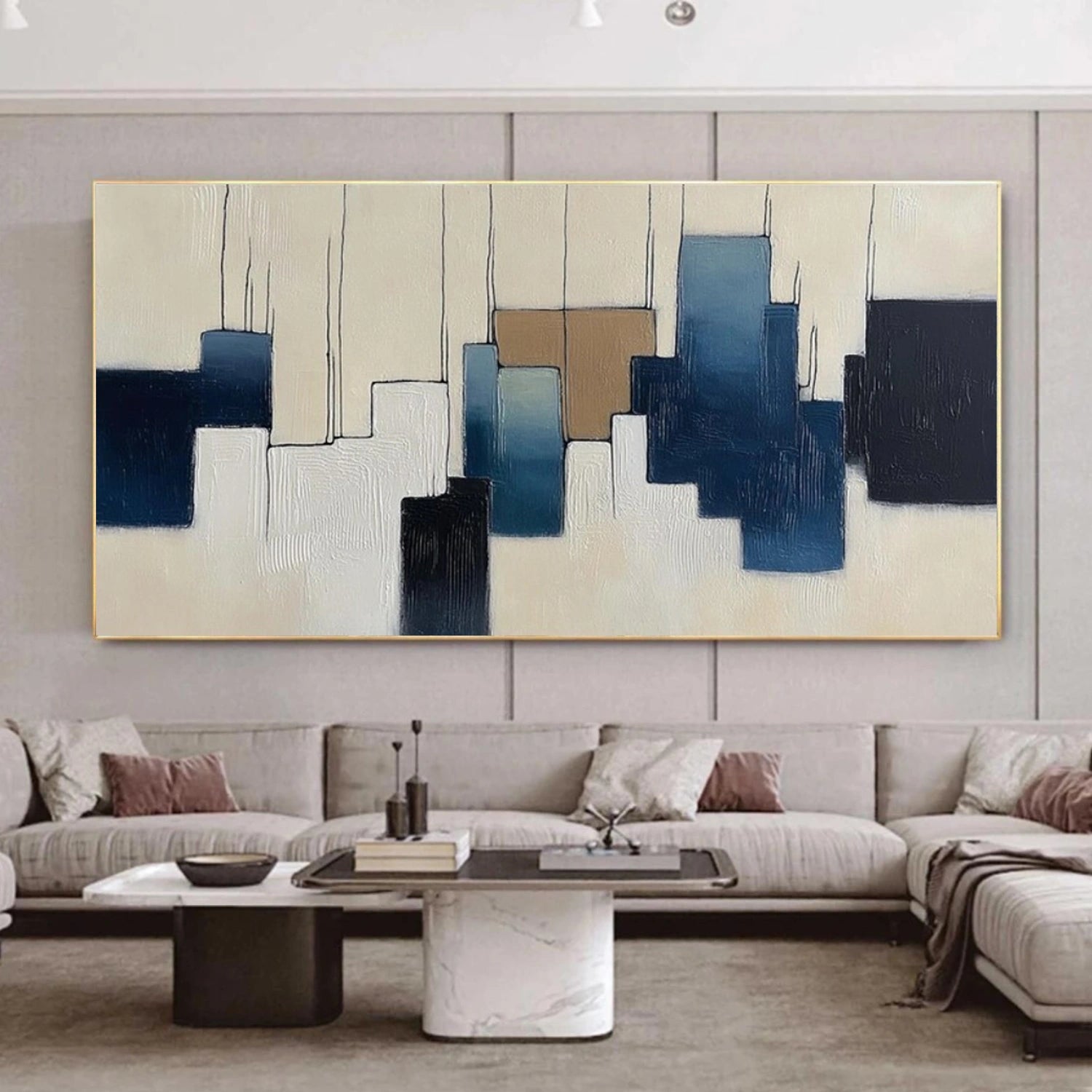 Abstract Textured Wall Art #AT131