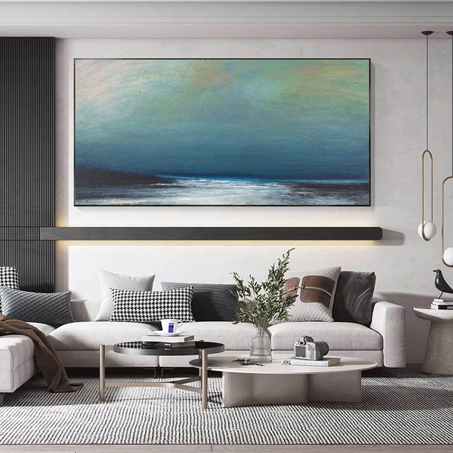 Abstract Canvas Wall Art #AP281
