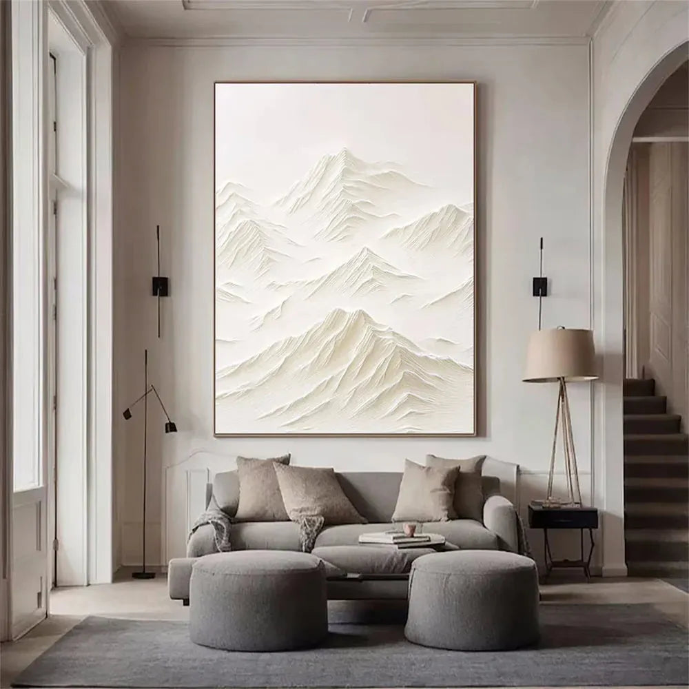 Mountain Textured Canvas Art #MO007