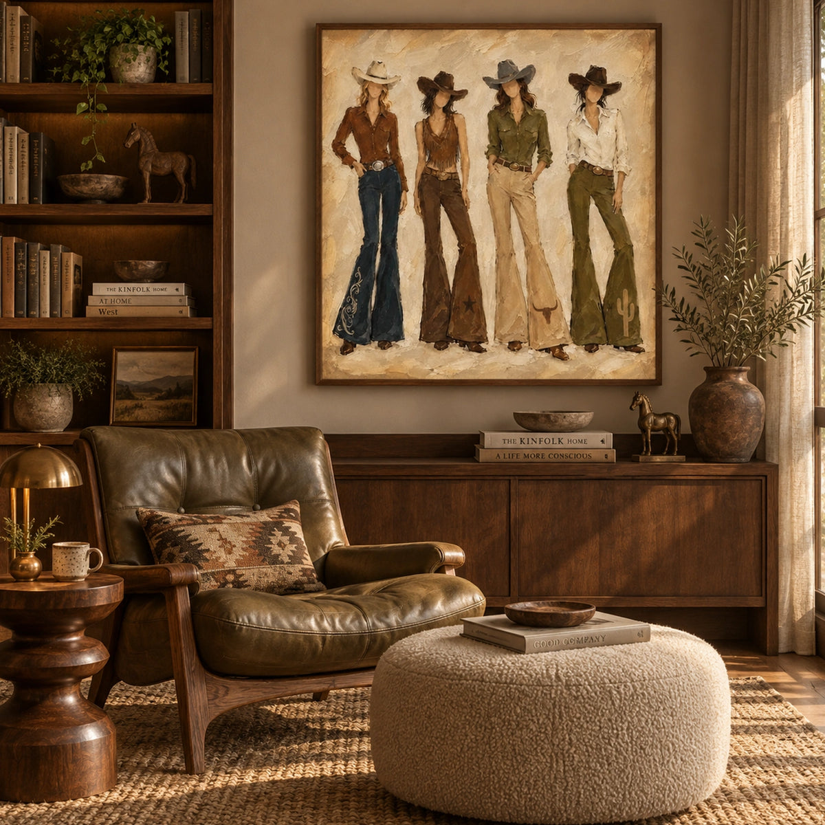 American Western Cowboy Art #VT272