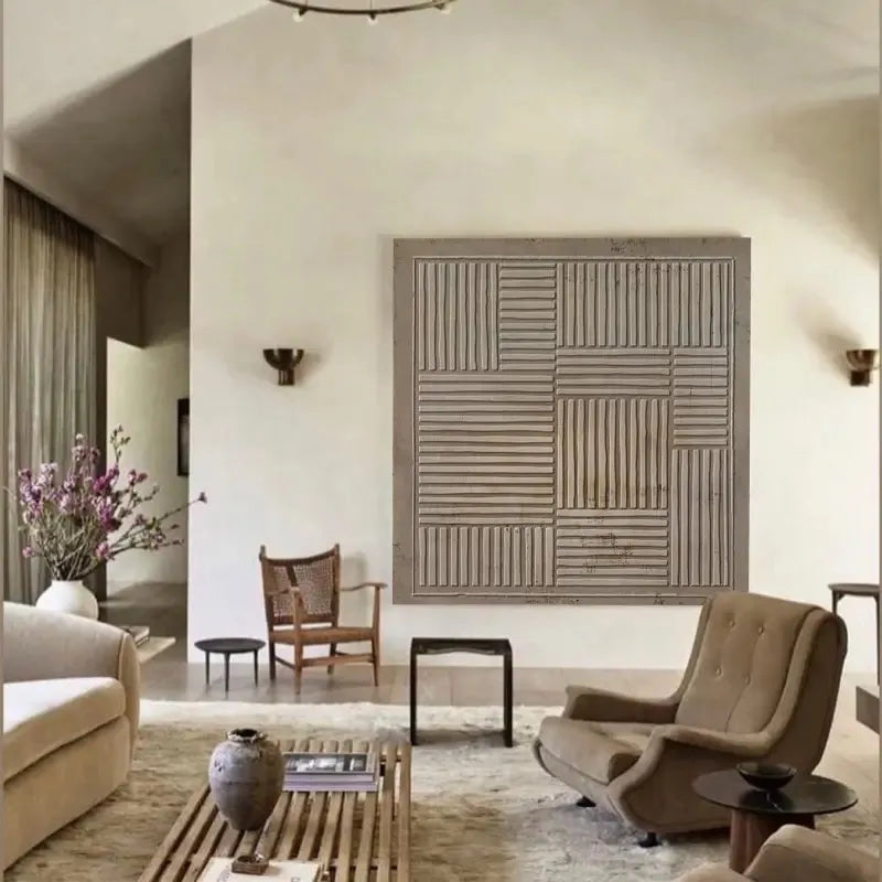 Wabi Sabi Texture Canvas Art #WS013