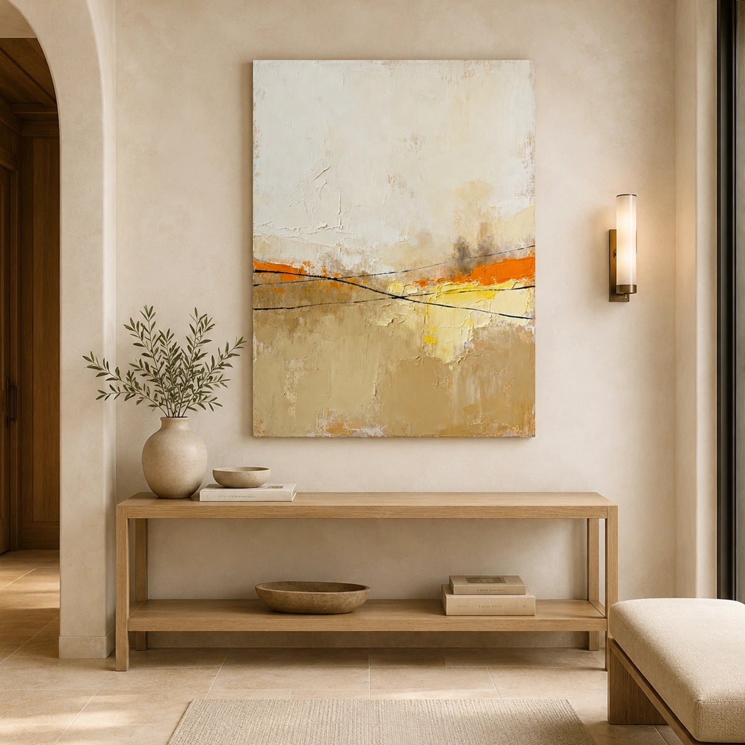 Abstract Textured Wall Art #AT167