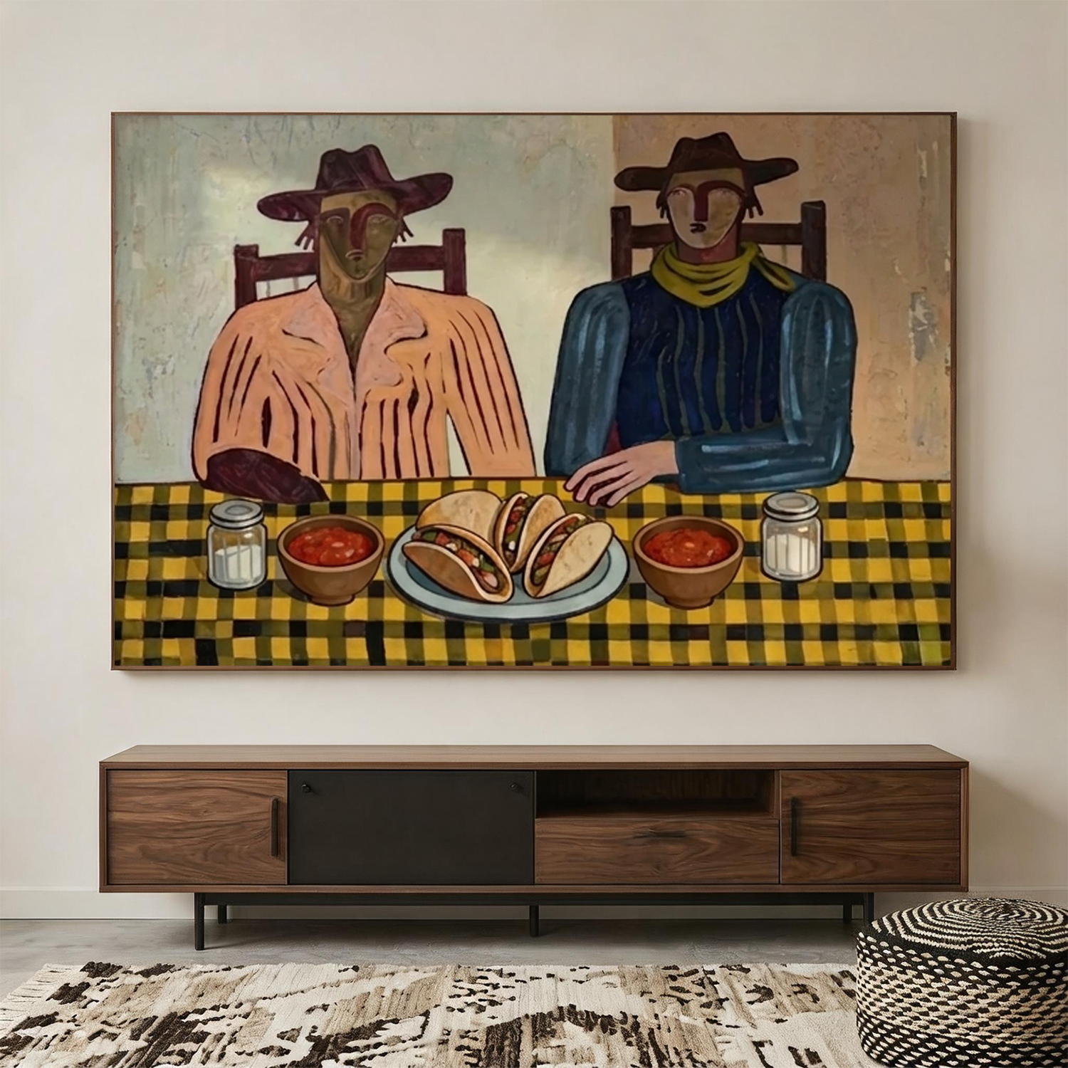 Vintage Americana Art #VT042