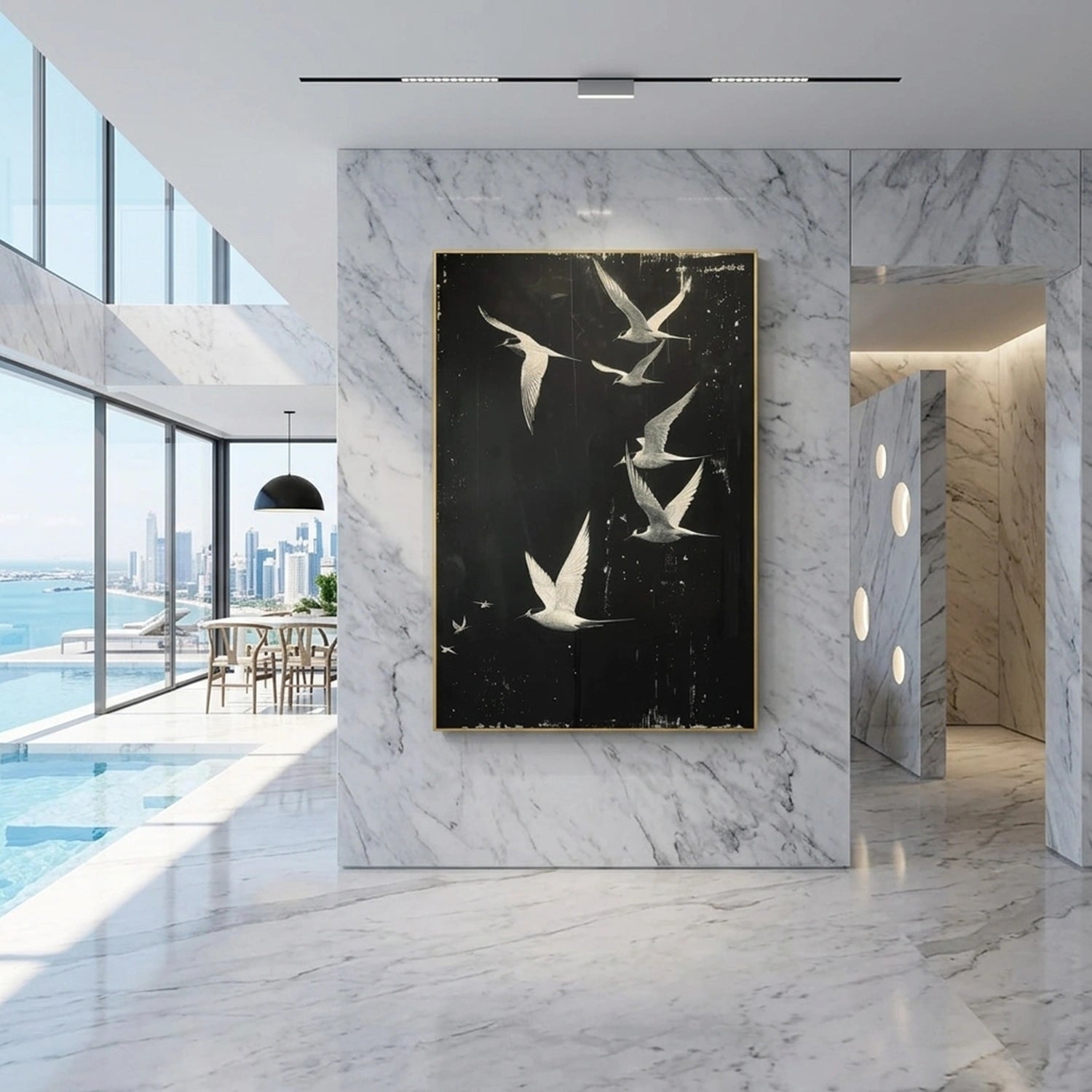 Abstract Animal Wall Art #AC125