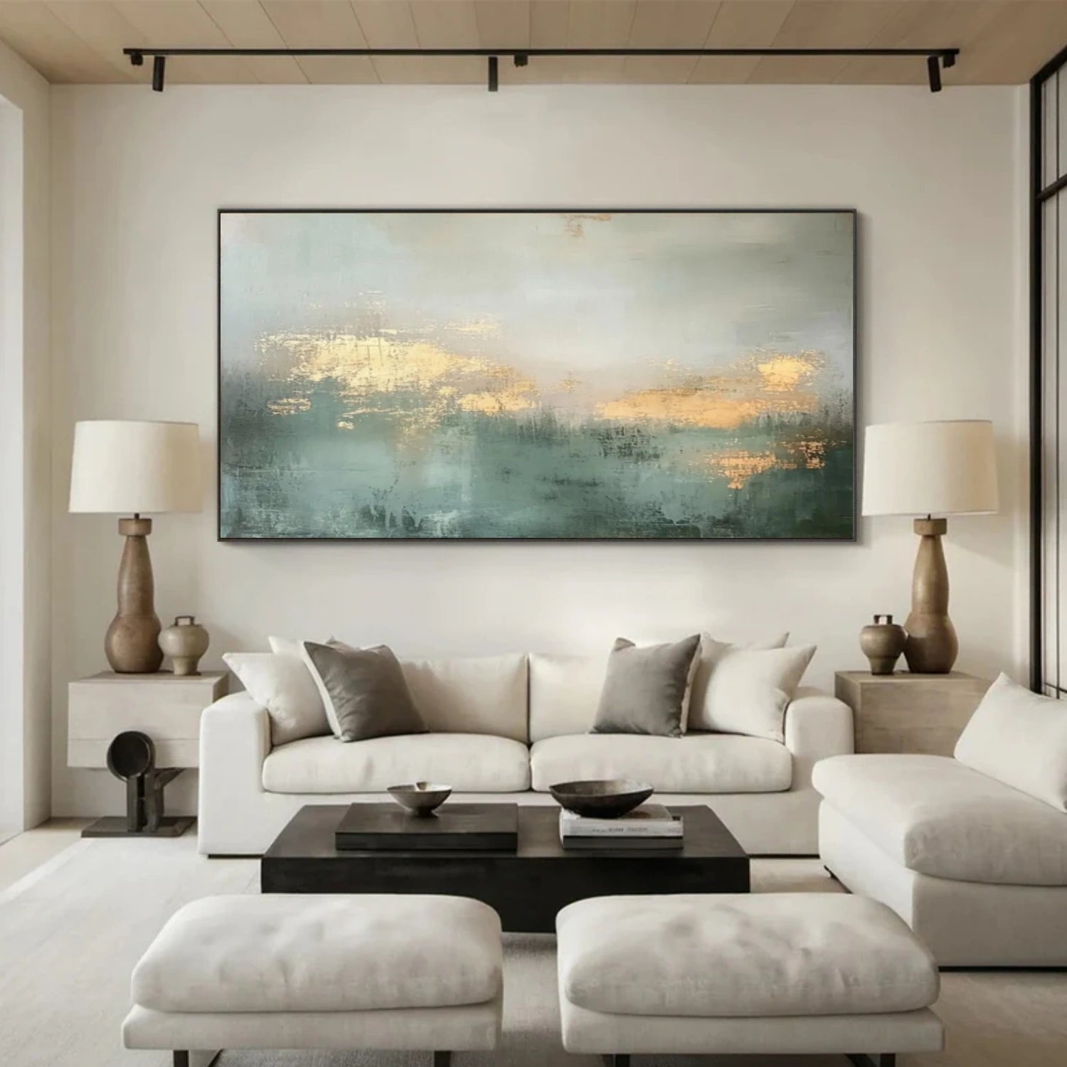 Abstract Canvas Wall Art #AP285