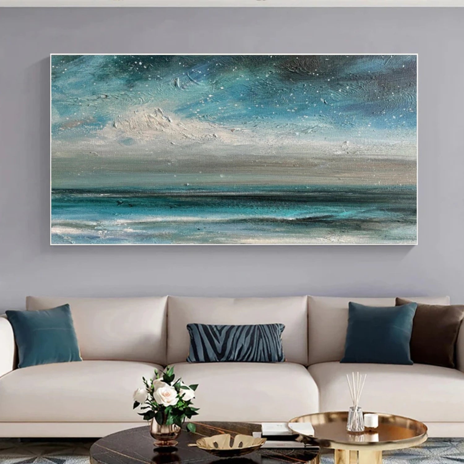 Abstract Canvas Wall Art #AP280