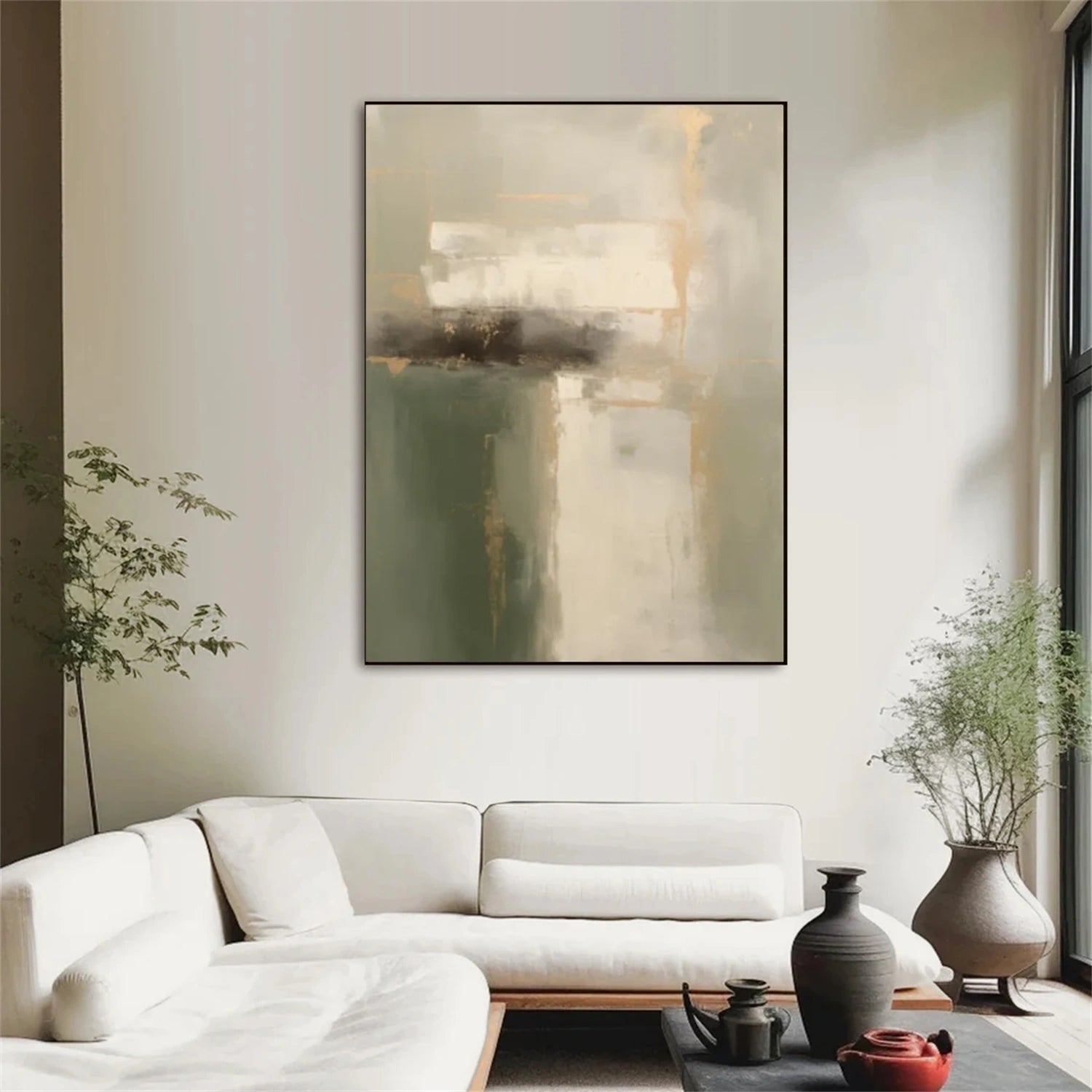 Abstract Canvas Wall Art #AP240