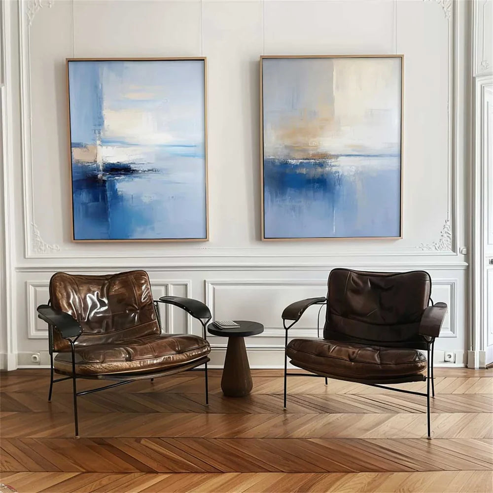 Abstract Painting Canvas Set of 2 #AP134