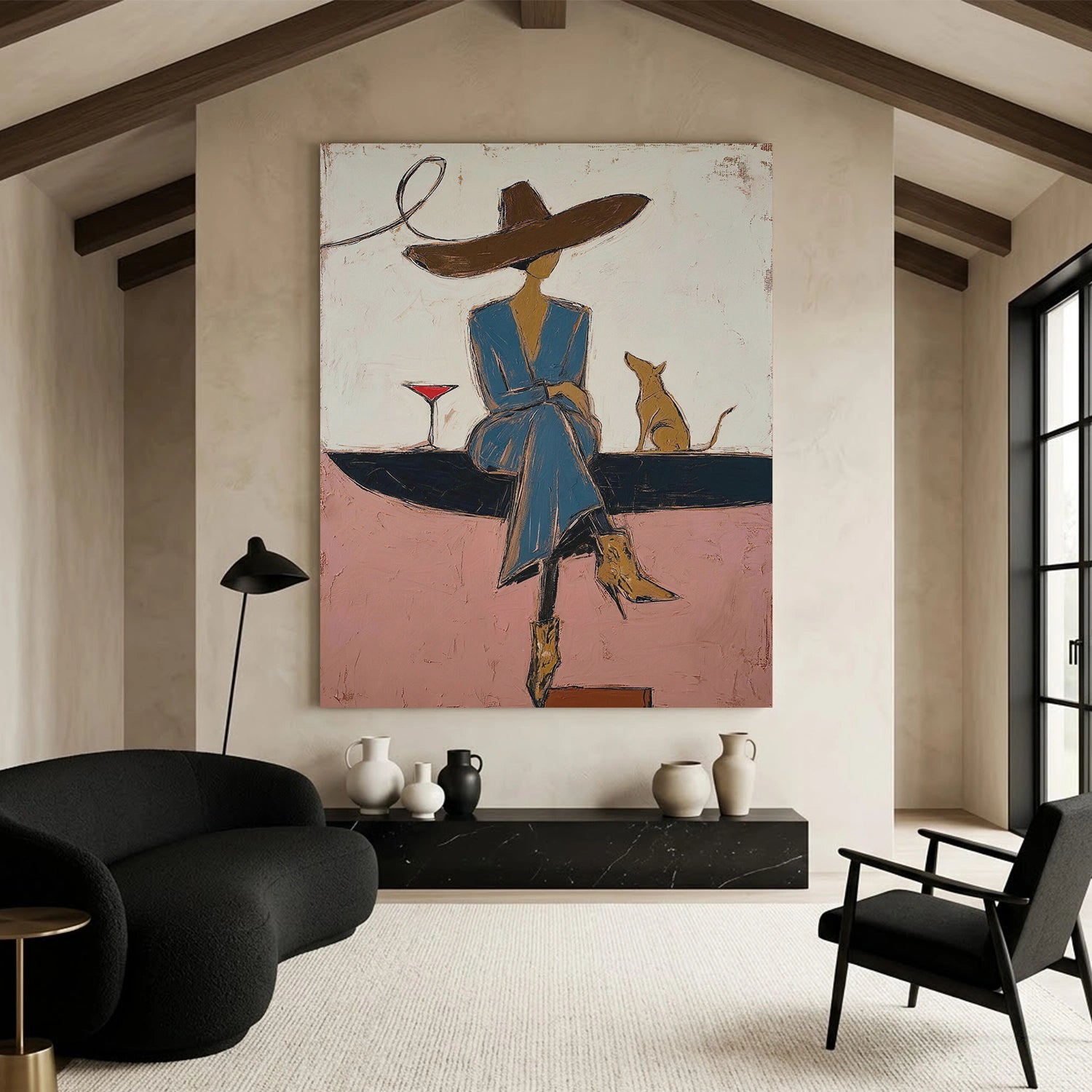 Vintage Americana Art #VT076