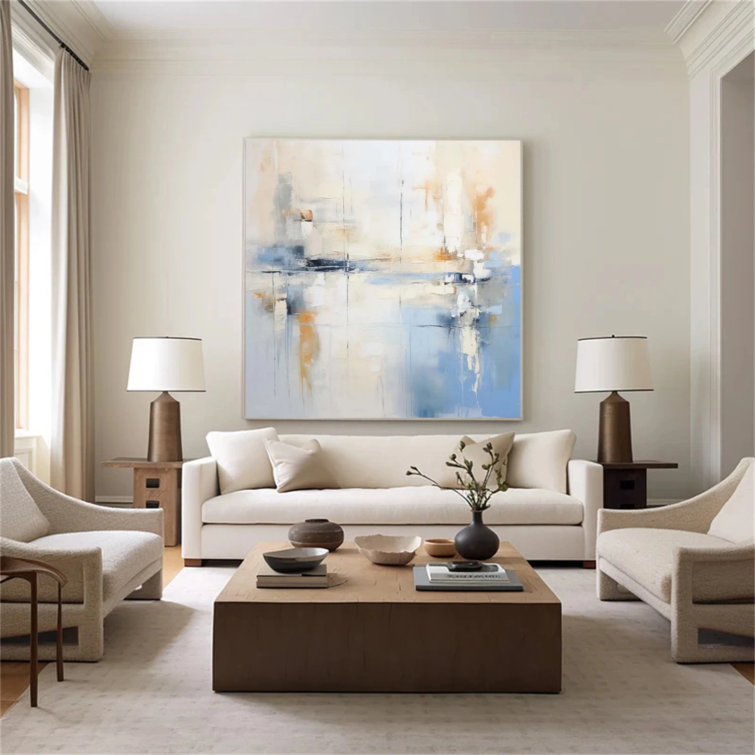 Abstract Painting Canvas #AP137