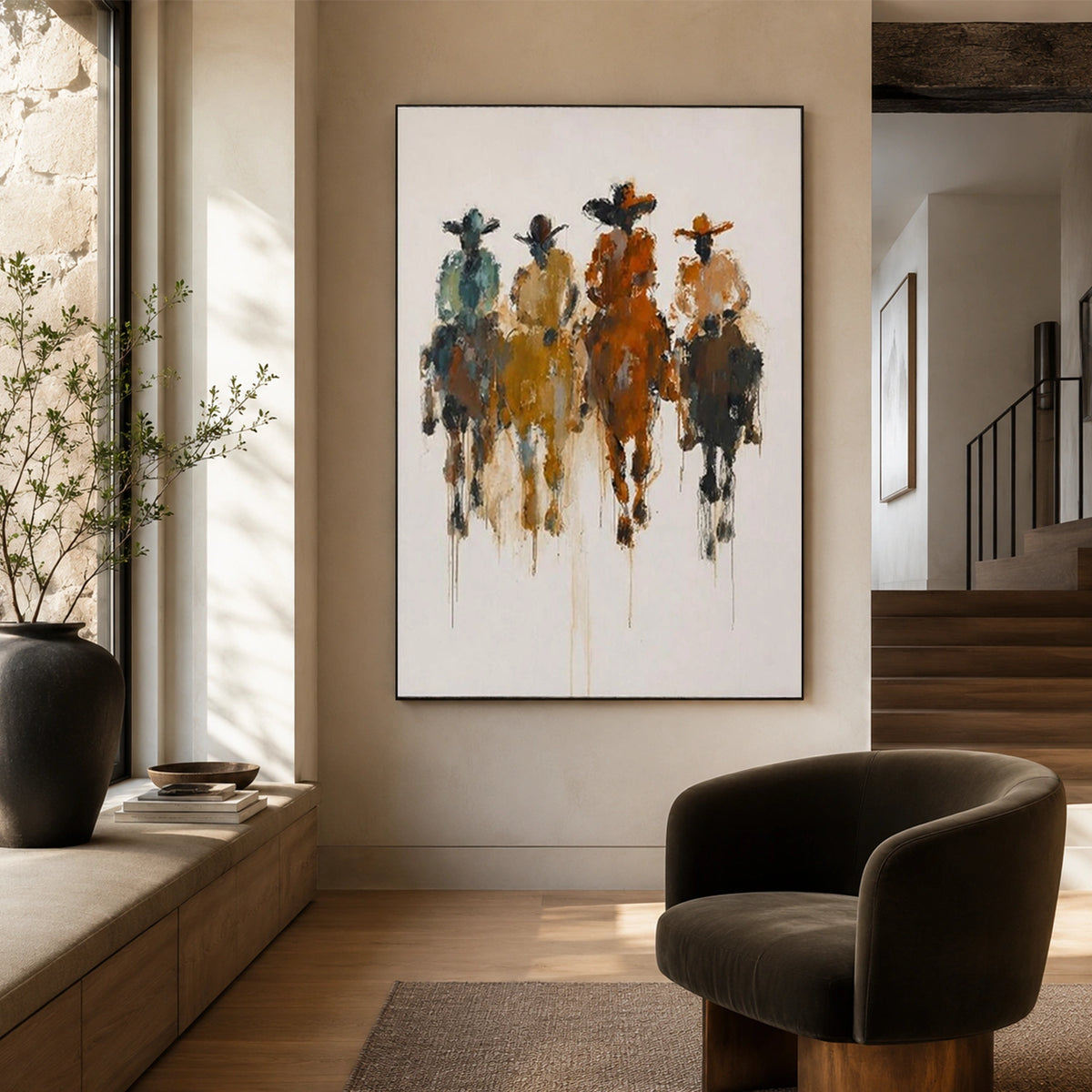 American Western Cowboy Art #VT283