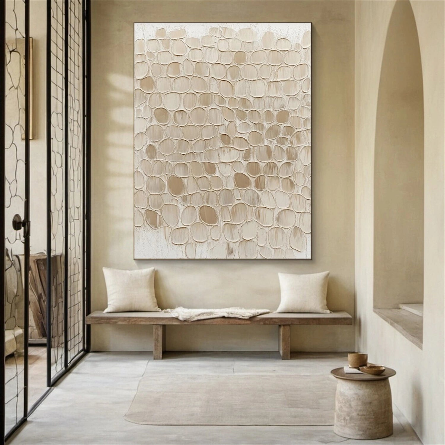 Abstract Textured Wall Art #AT149