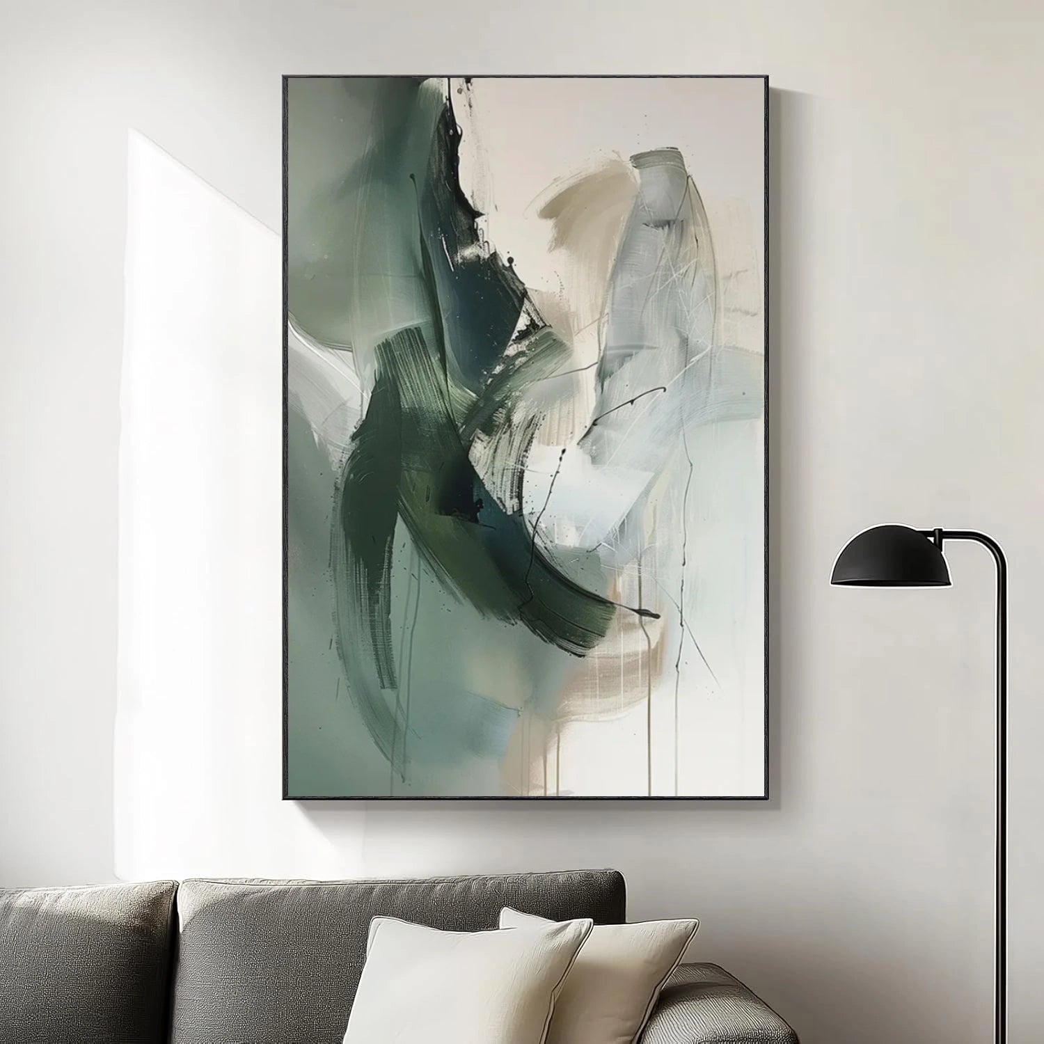 Abstract Canvas Wall Art #AP305