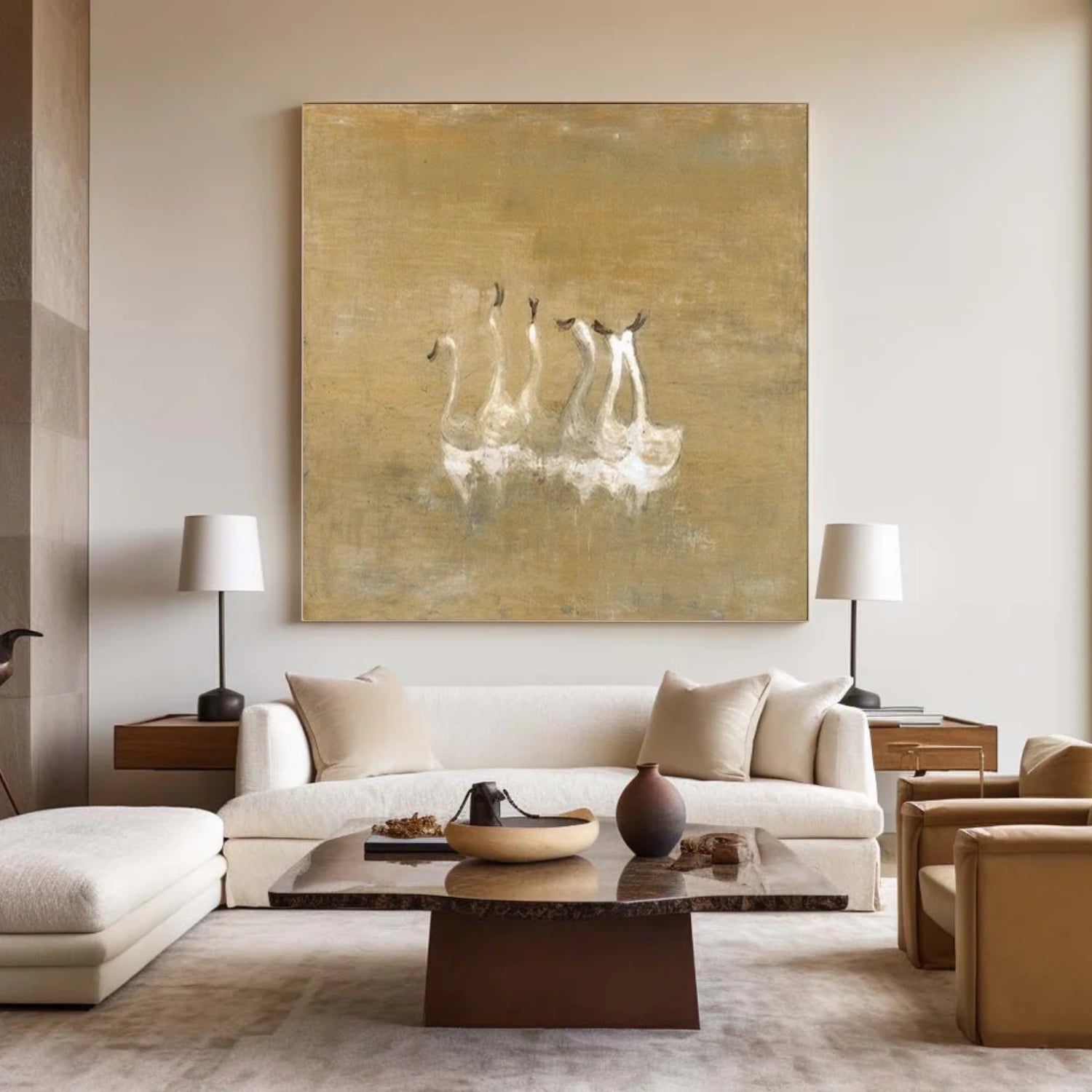 Abstract Animal Goose Wall Art #AC062