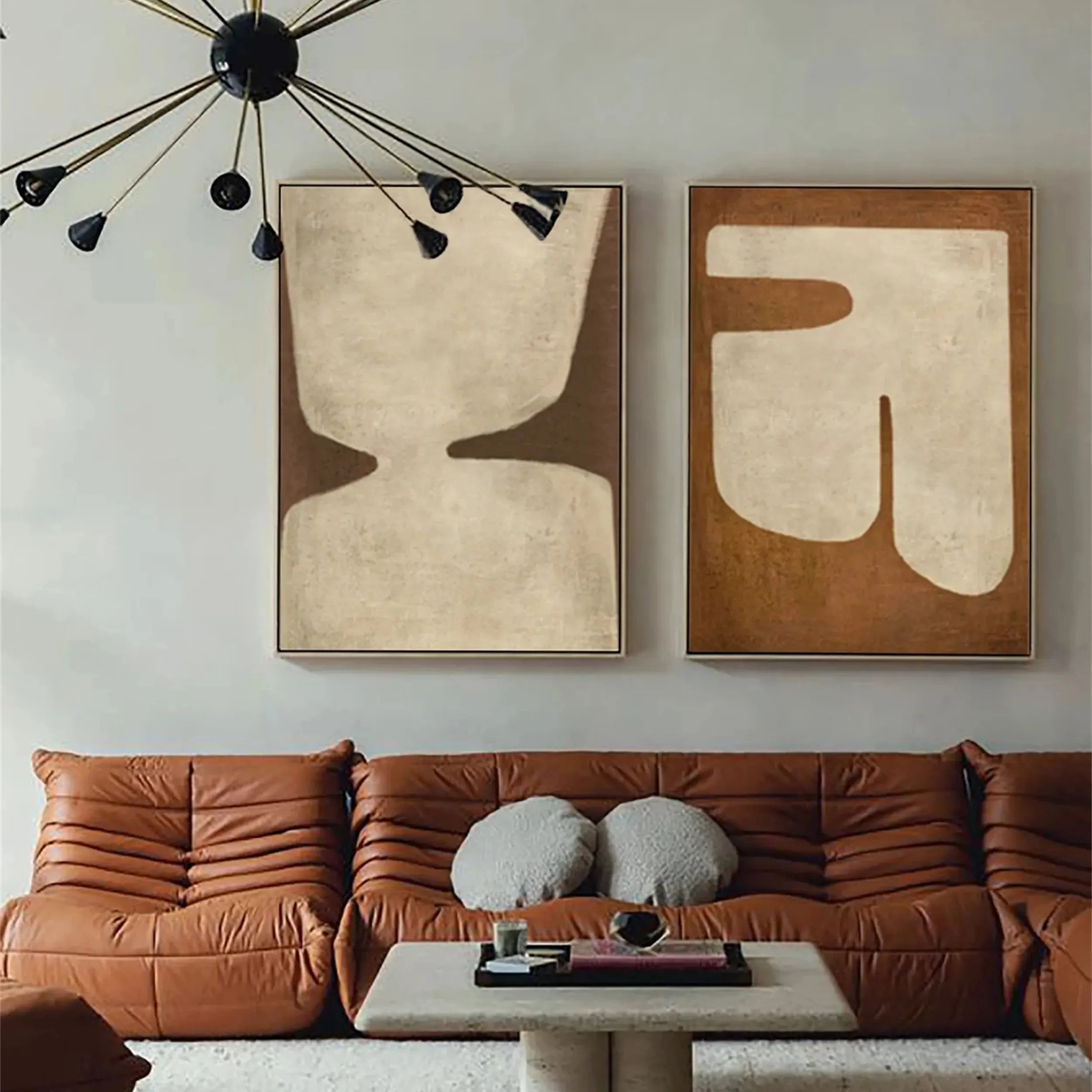 Wabi Sabi Canvas Art Set of 2 #WS016