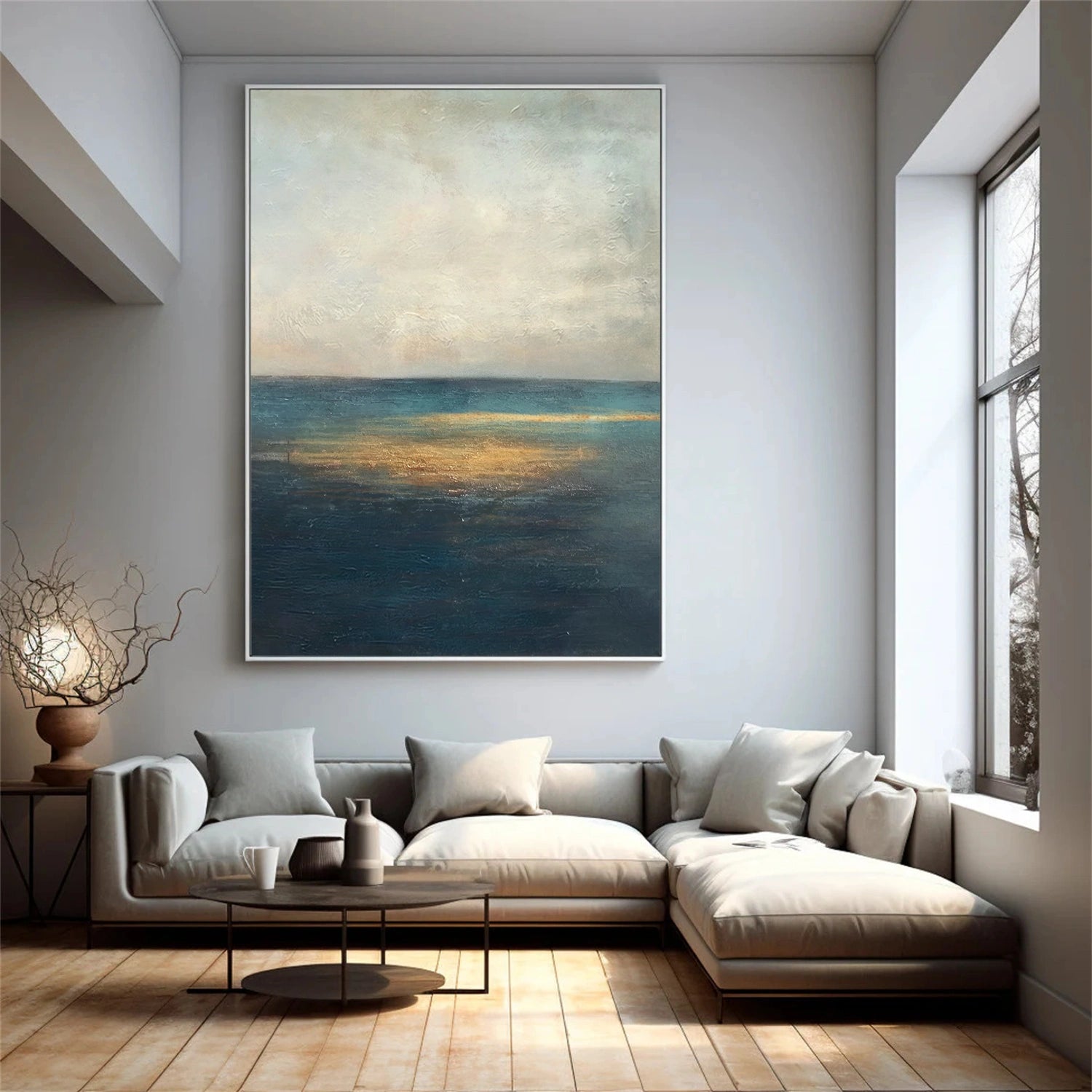 Abstract Canvas Wall Art #AP325