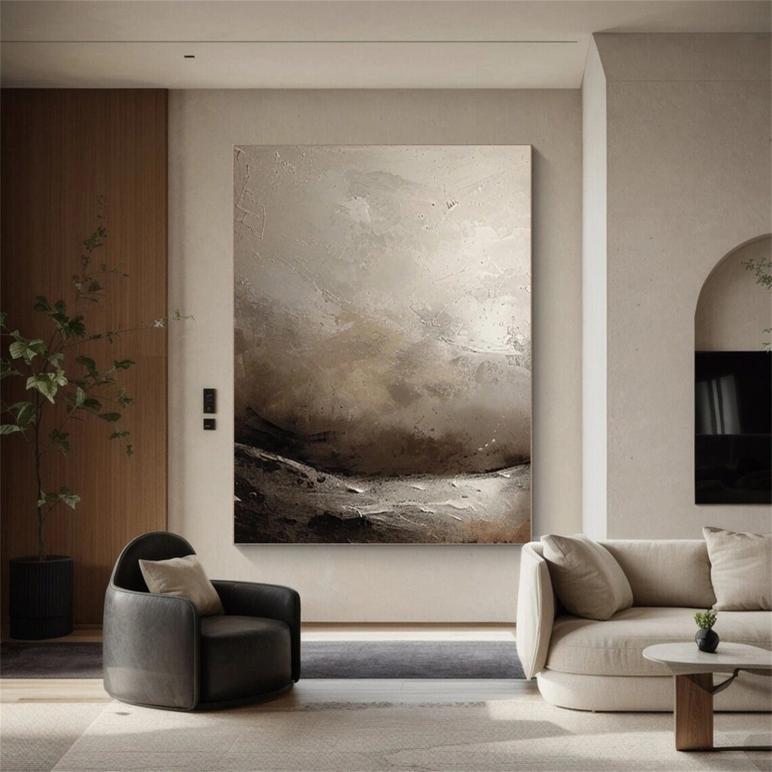 Abstract Textured Wall Art #AT154