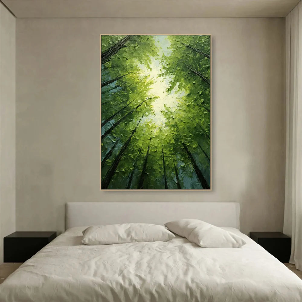 Tree Textured Painting Canvas #TP017