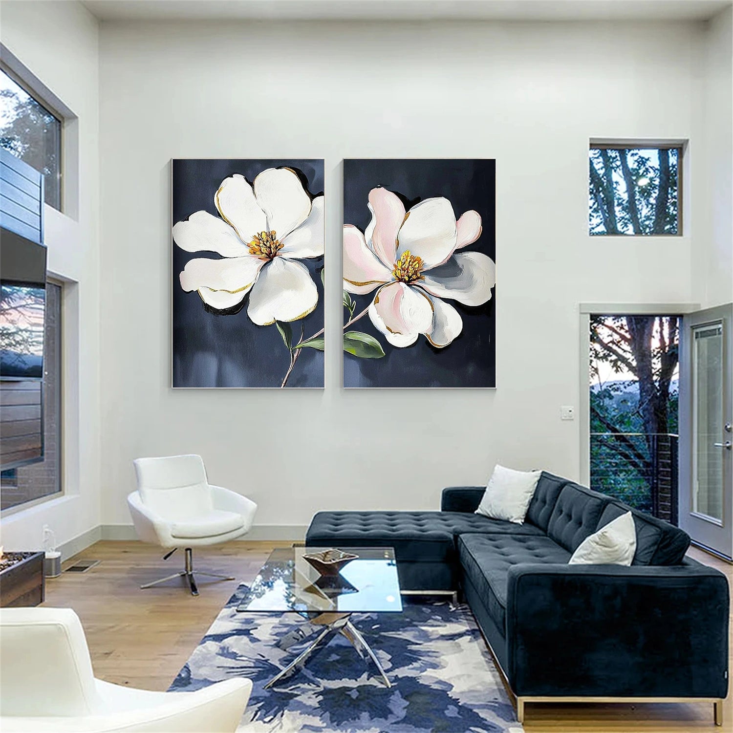 Flower Painting Canvas #FP081