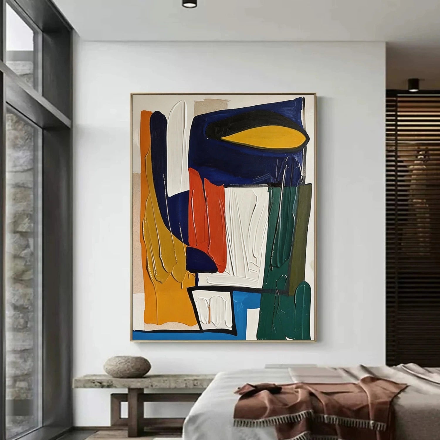 Abstract Textured Wall Art #AT159