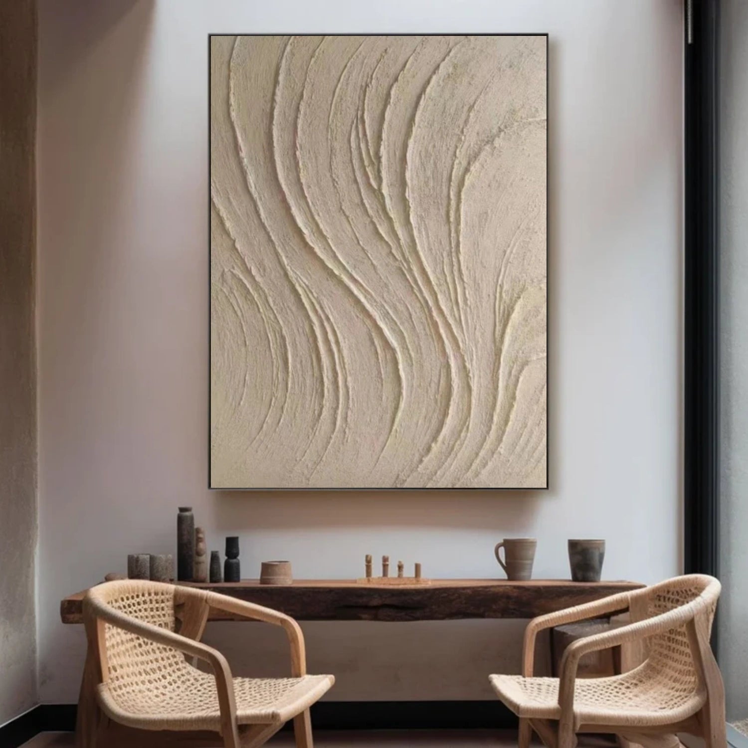 Minimalist Textured Canvas Art #MT199