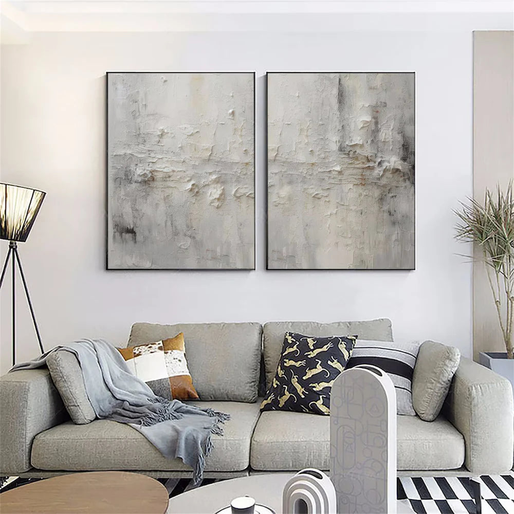 Abstract Painting Canvas Set of 2 #AP186