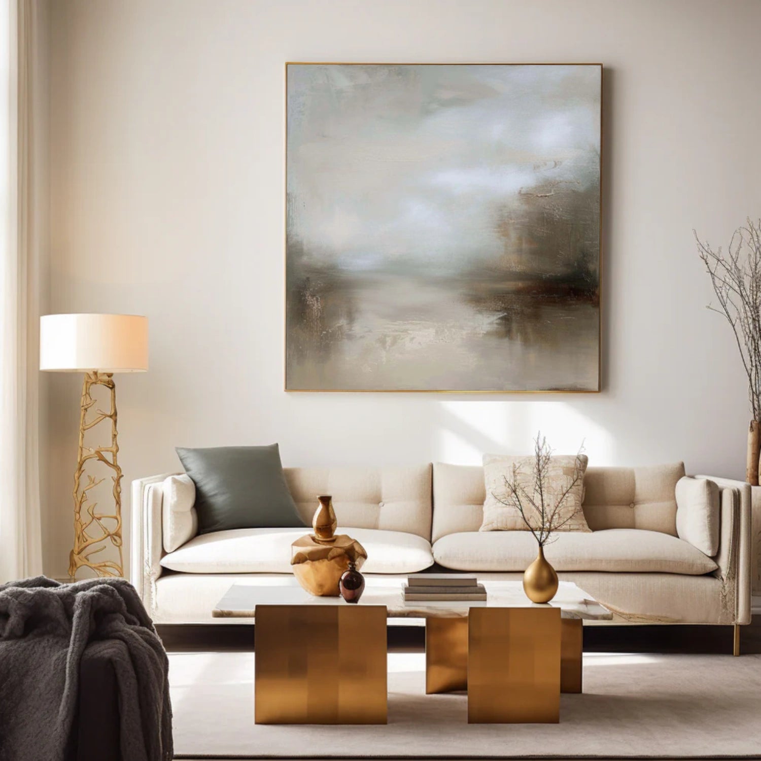 Abstract Canvas Wall Art #AP308