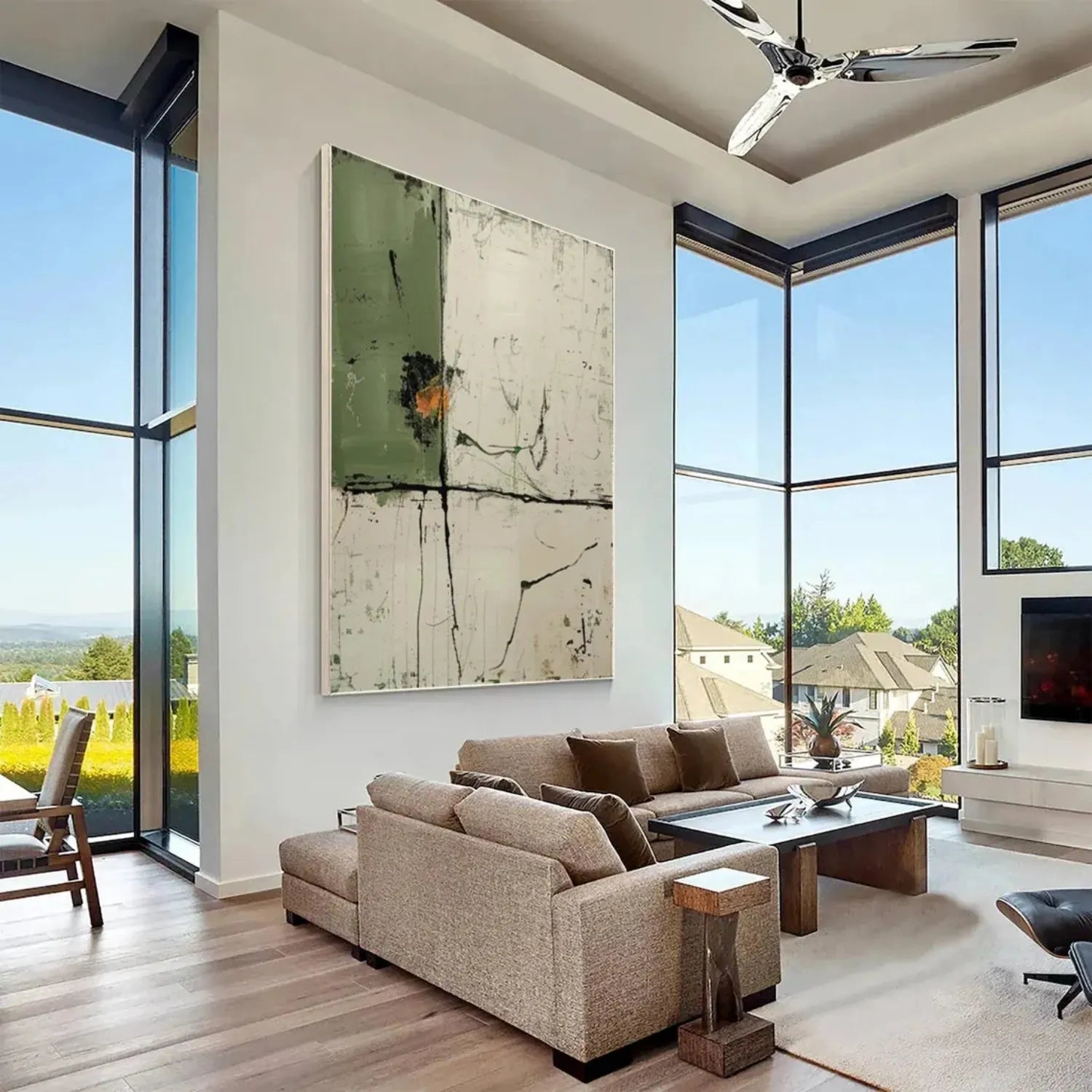 Abstract Painting Canvas #AP101