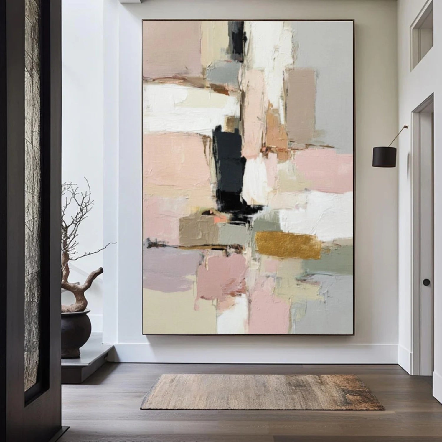 Abstract Textured Wall Art #AT140