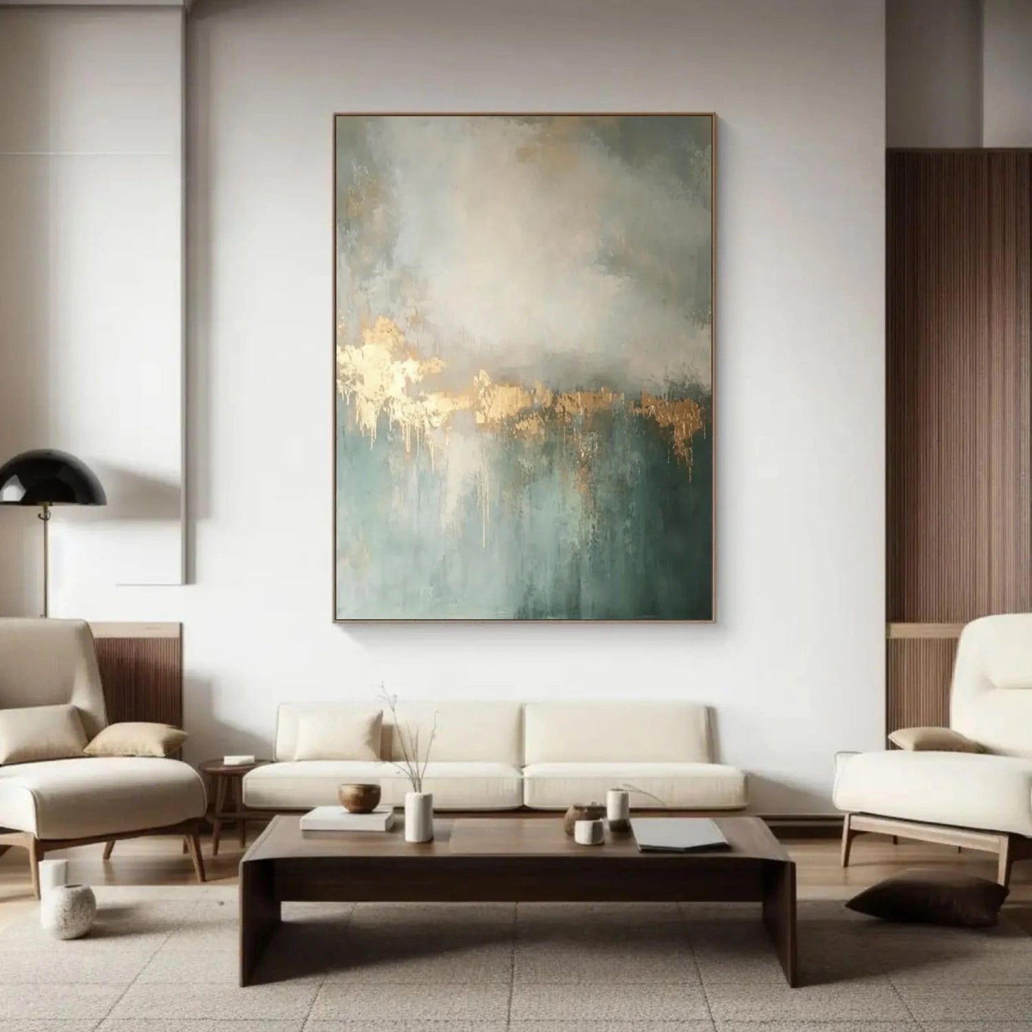 Abstract Canvas Wall Art #AP287