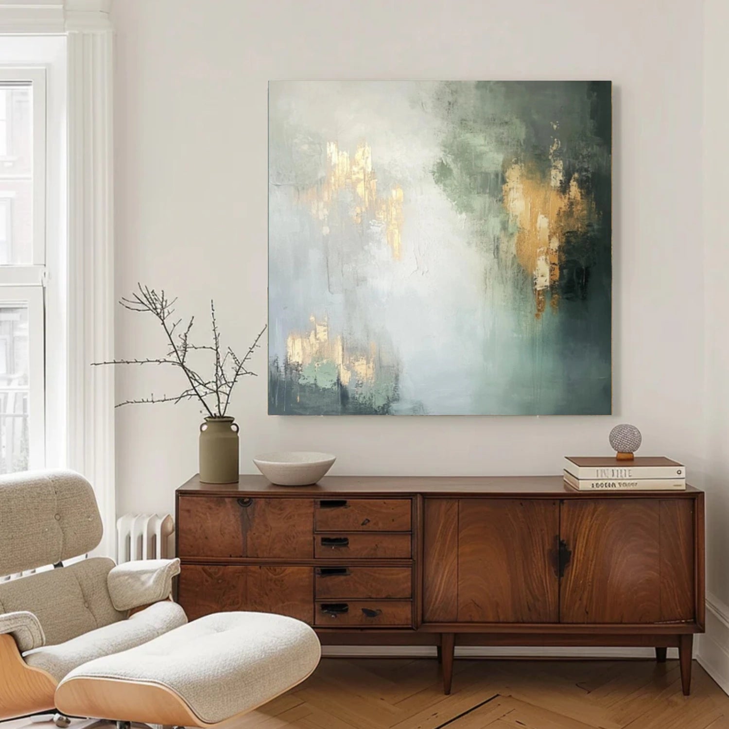 Abstract Canvas Wall Art #AP283