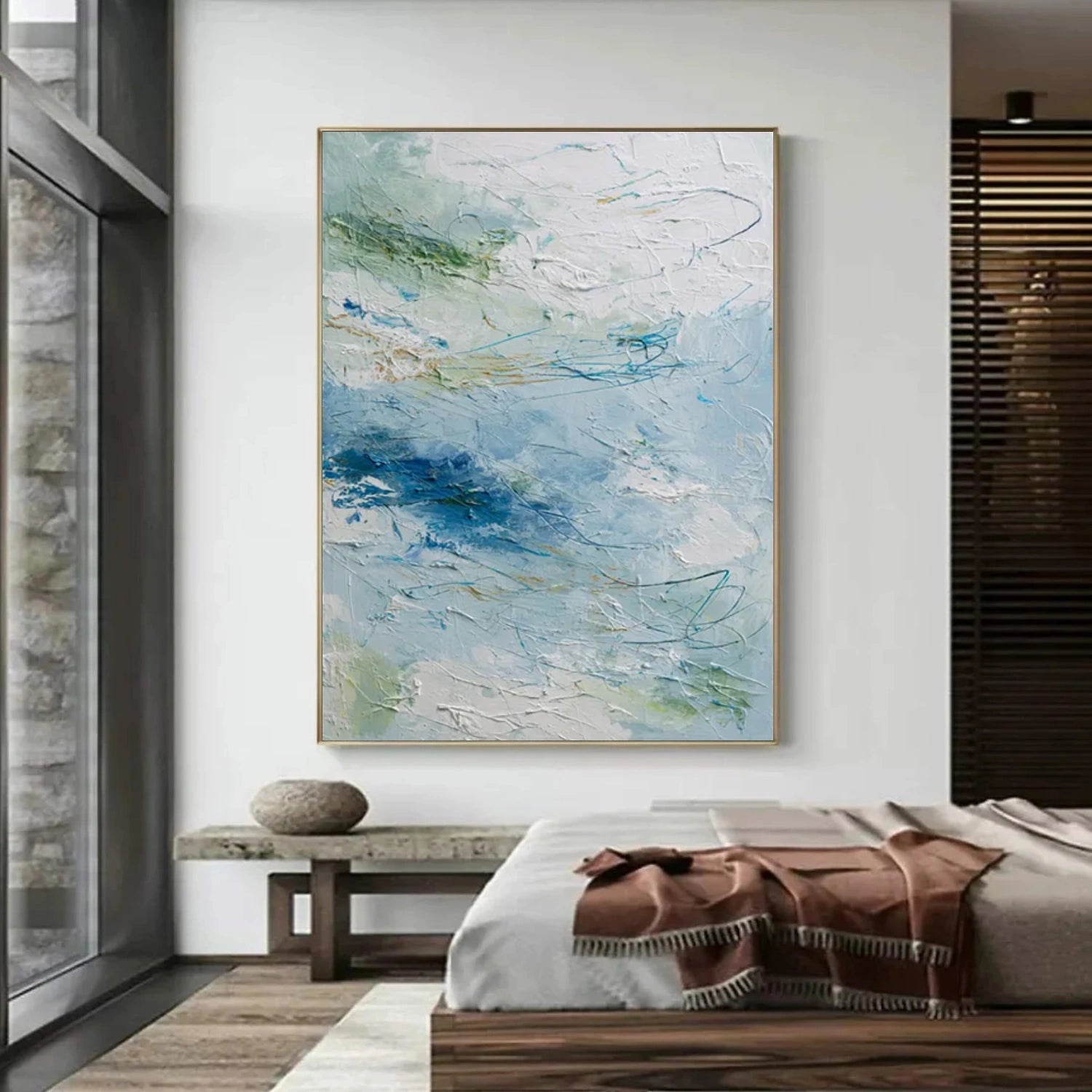 Abstract Canvas Wall Art #AP331